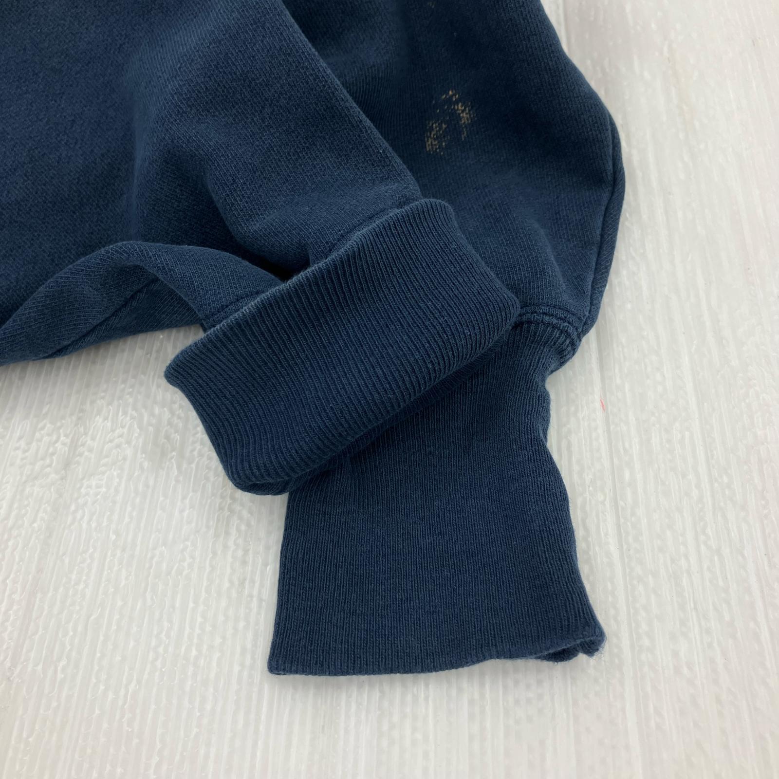 パーカー 00s REVERSE WEAVE IOWA ネイビー　（L） L ネイビー