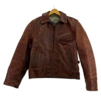 ジャケット Aero Leather ハイウェイマン ブラウン 36 36 ブラウン
