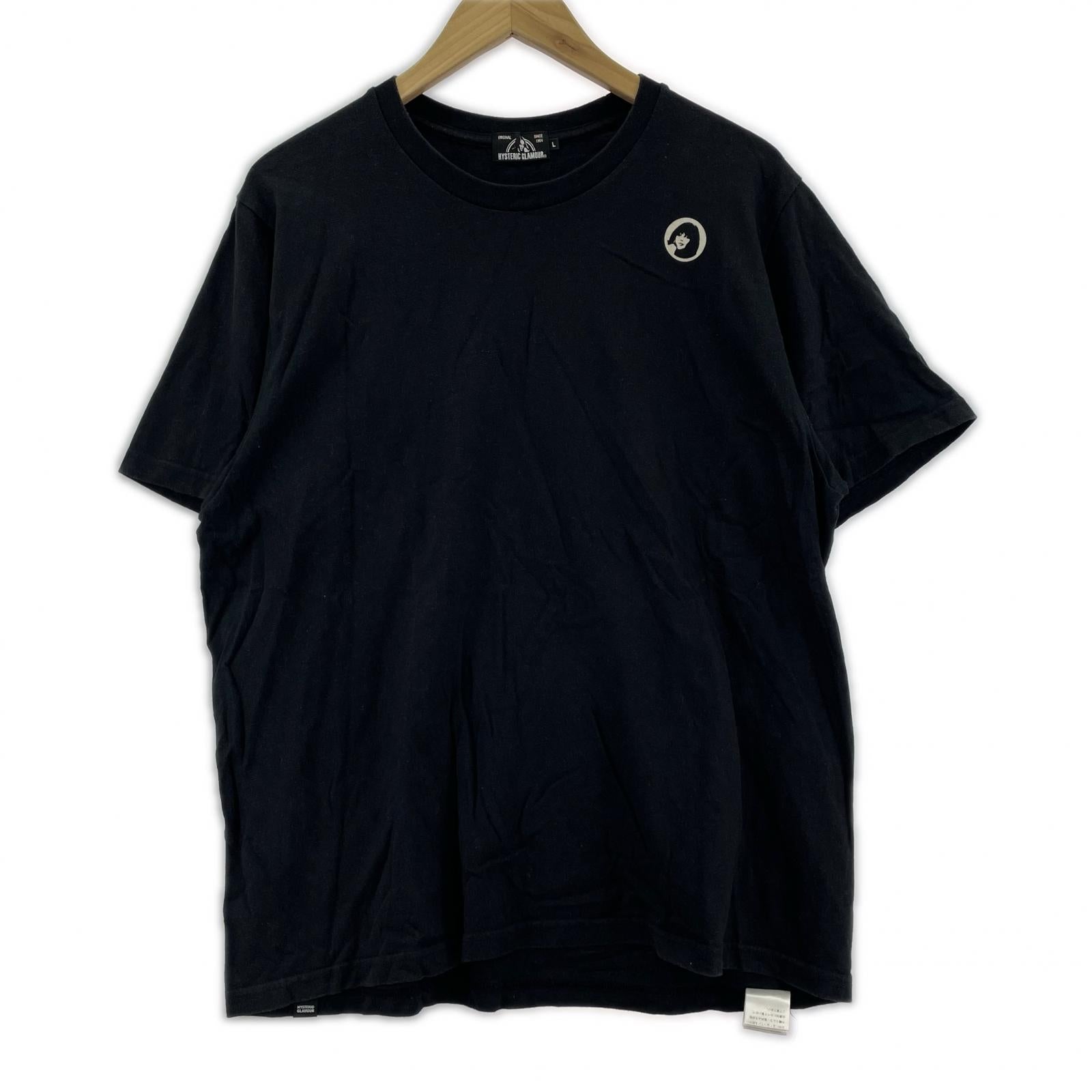 半袖Ｔシャツ ヒステリックグラマー　半袖　カットソー　BK L ブラック