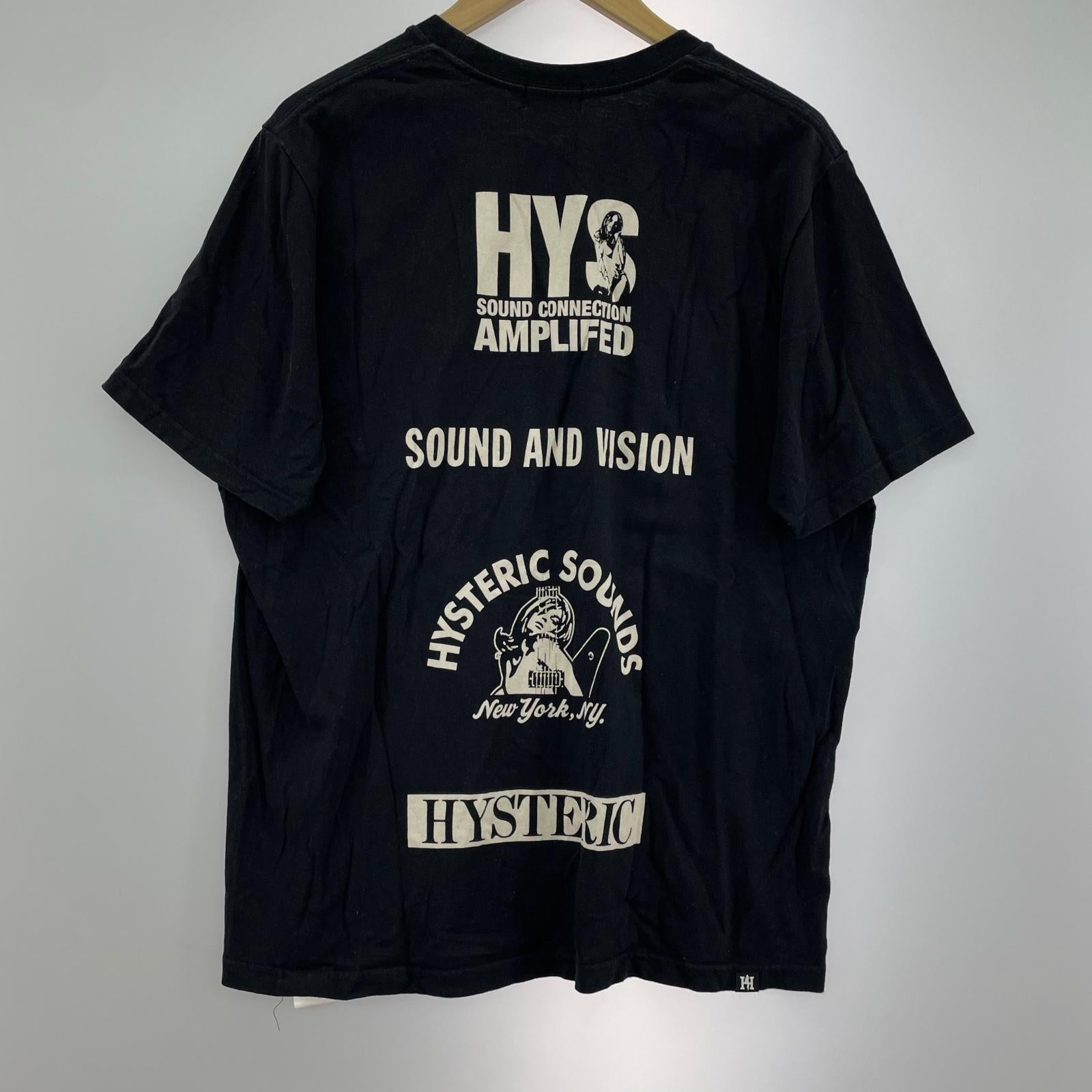 半袖Ｔシャツ ヒステリックグラマー　半袖　カットソー　BK L ブラック