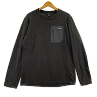 スウェット patagonia　R1　エア　フルジップ　フーディ M ブラウン
