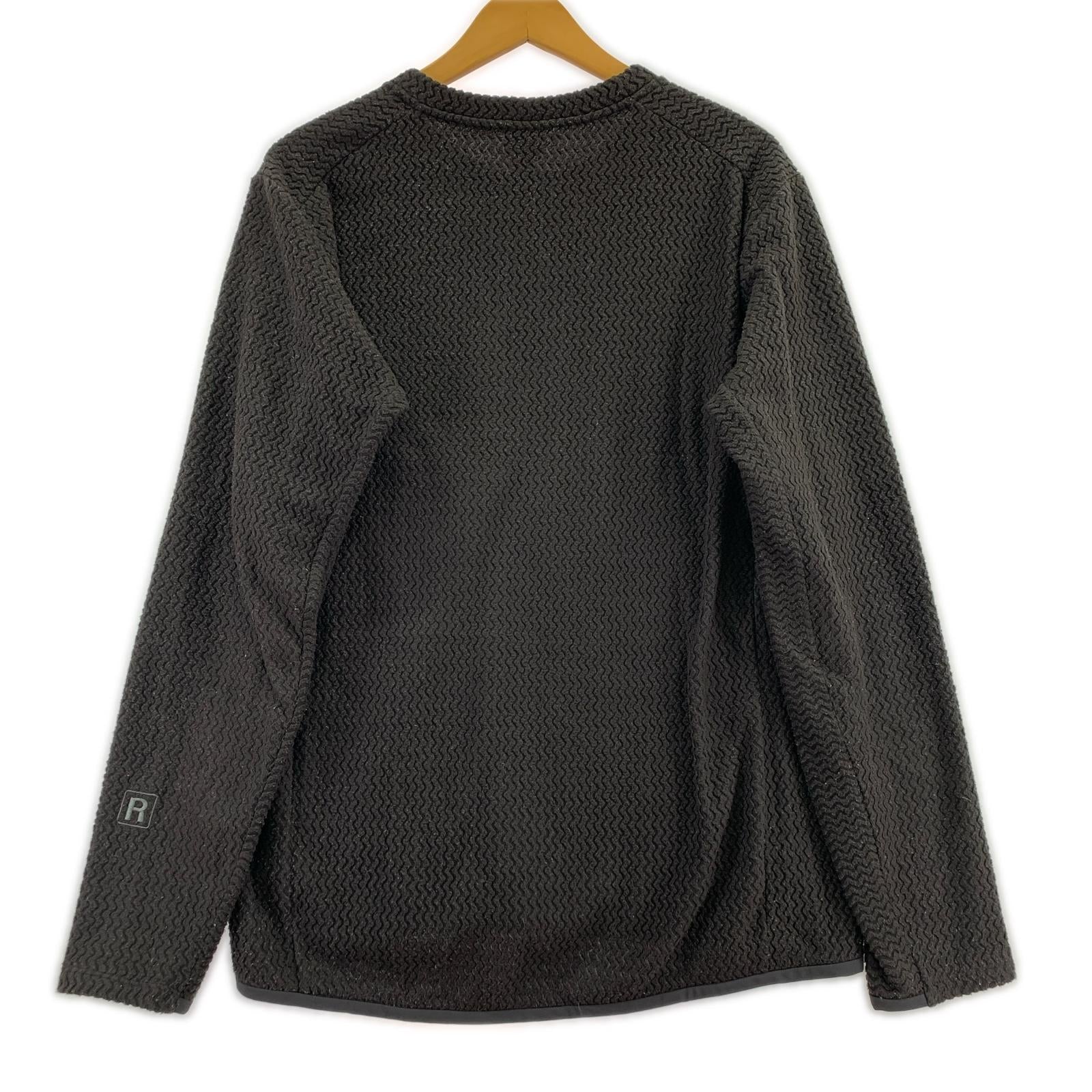 スウェット patagonia　R1　エア　フルジップ　フーディ M ブラウン