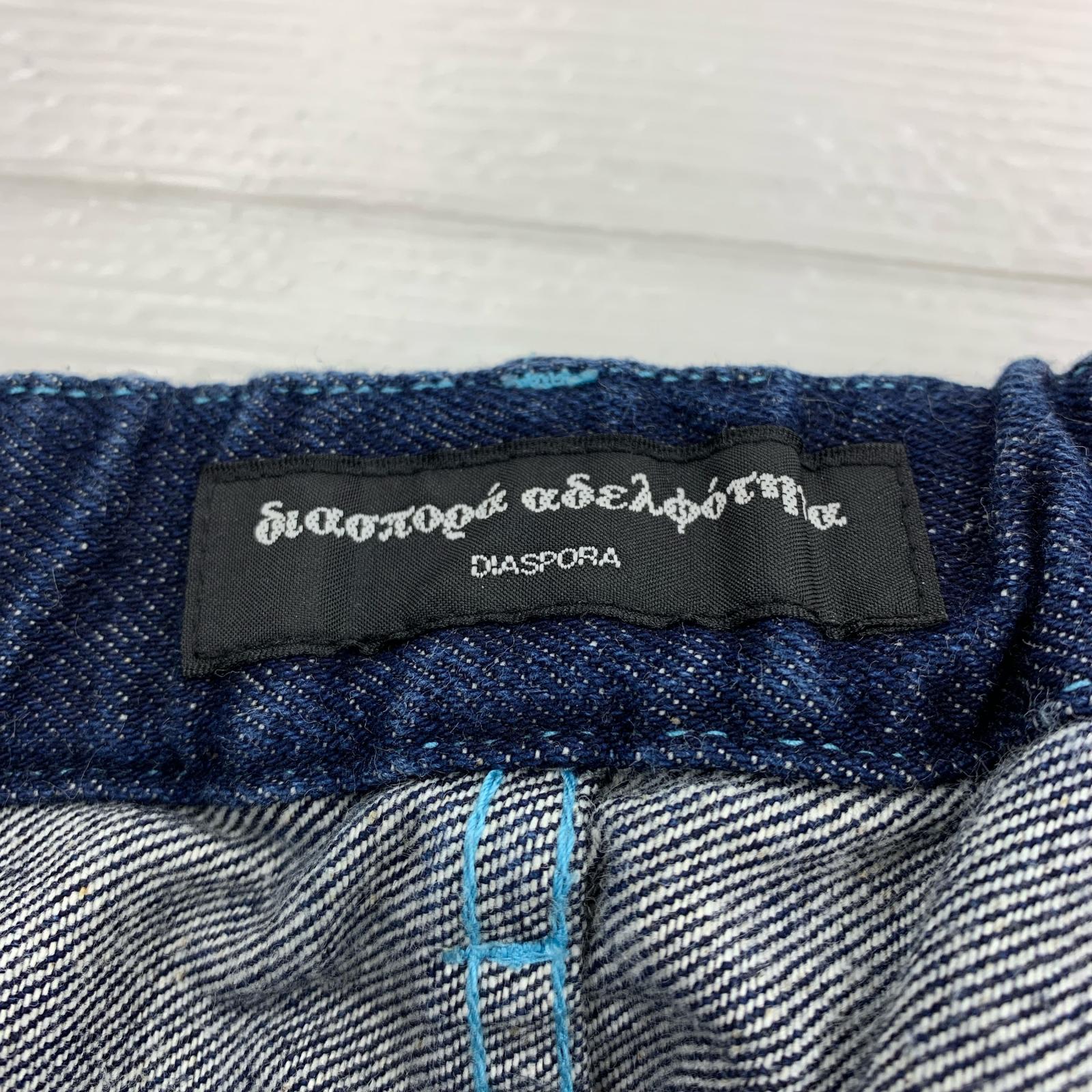 デニムパンツ Diaspora Skateboards デニムパンツ (L) L ネイビー