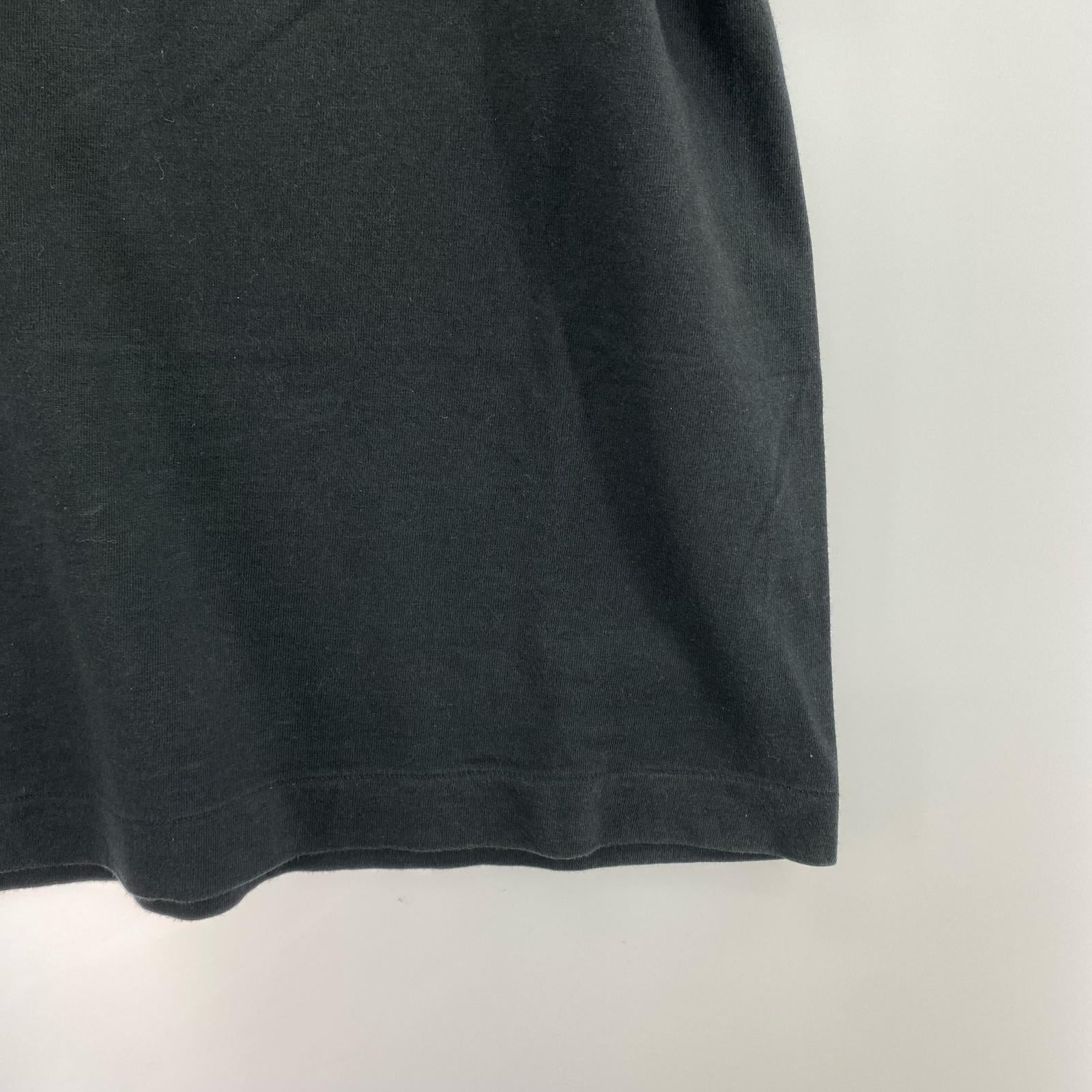 半袖Ｔシャツ ロゴ 黄 L ブラック