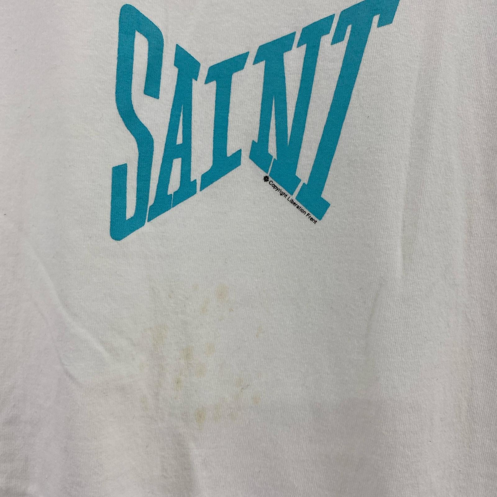 半袖Ｔシャツ ribon ロゴ L L ホワイト