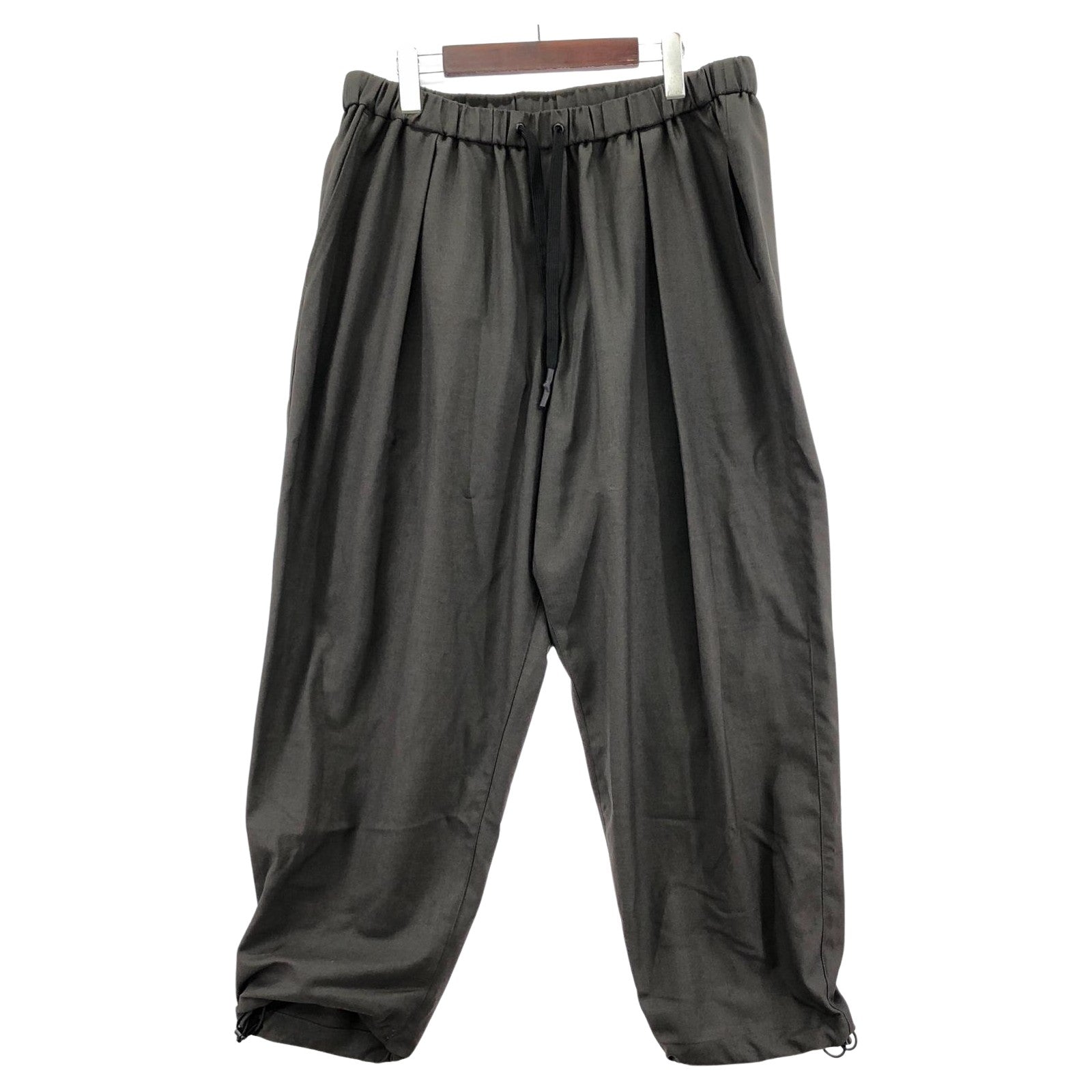 パンツ untrace TPO Tapered Pants イージーワイドテーパードパンツ 2 チャコール 2