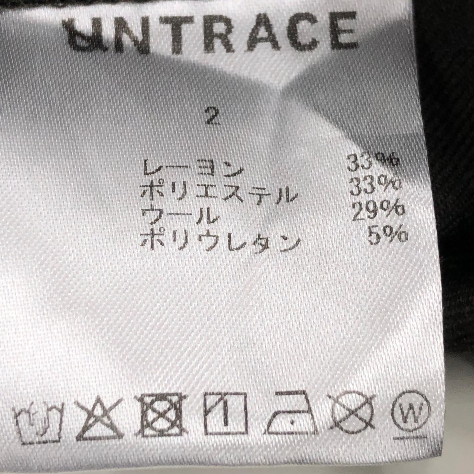 パンツ untrace TPO Tapered Pants イージーワイドテーパードパンツ 2 チャコール 2