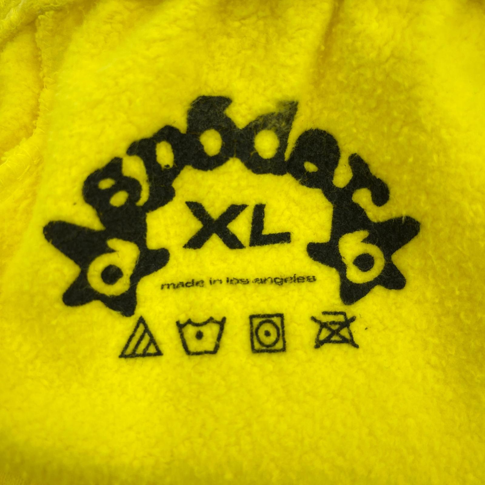パンツ sp5der YELLOW OG WEB V2 SWEATPANTS XL 黄 イエロー