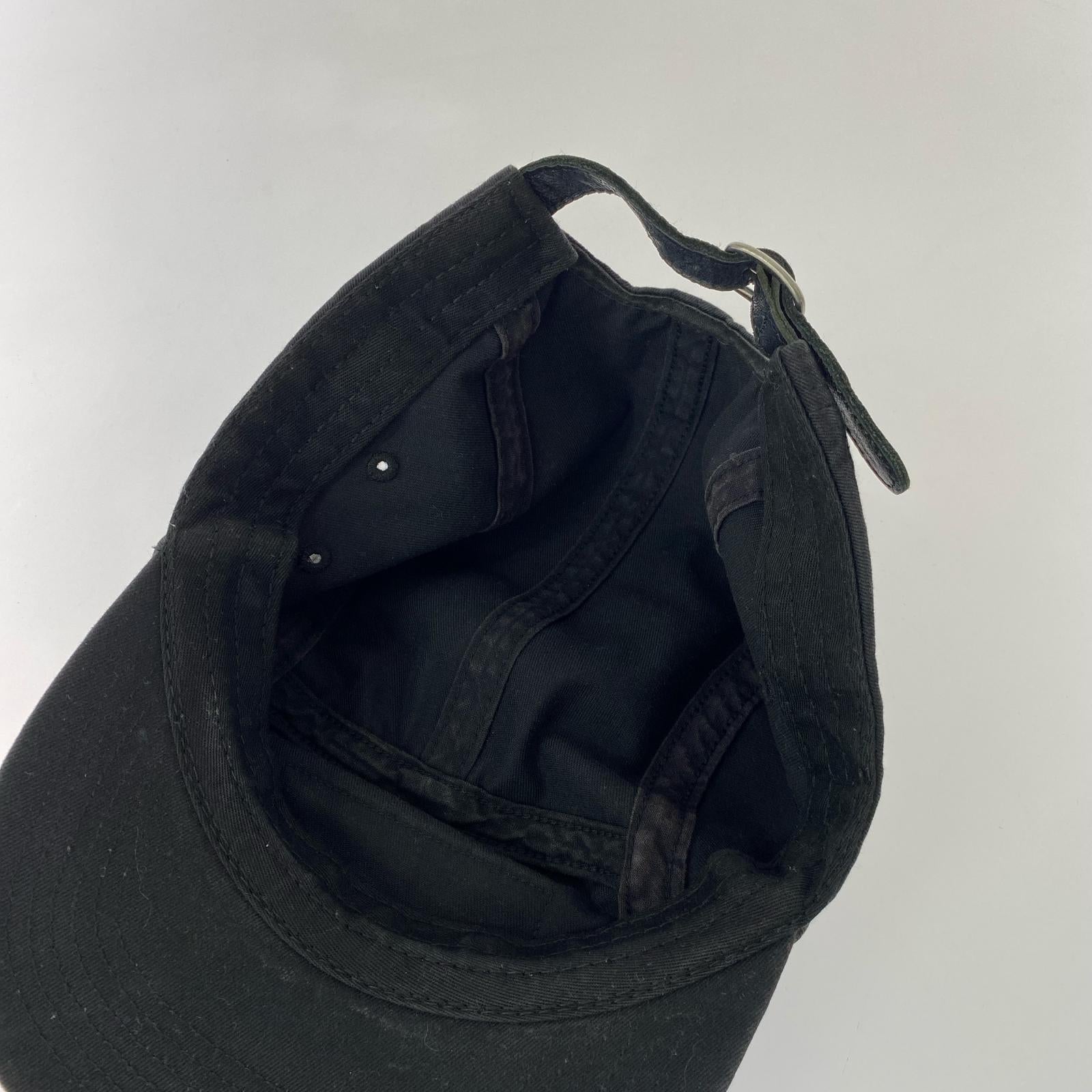 キャップ 26SS Washed Chino twill Camp Cap Black ブラック