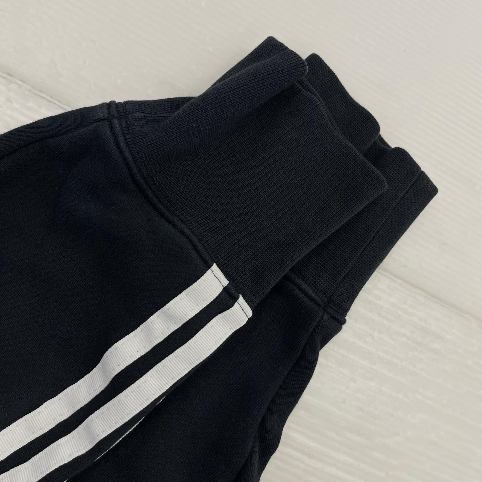 パーカー CROPPED HOOD BLK L ブラック