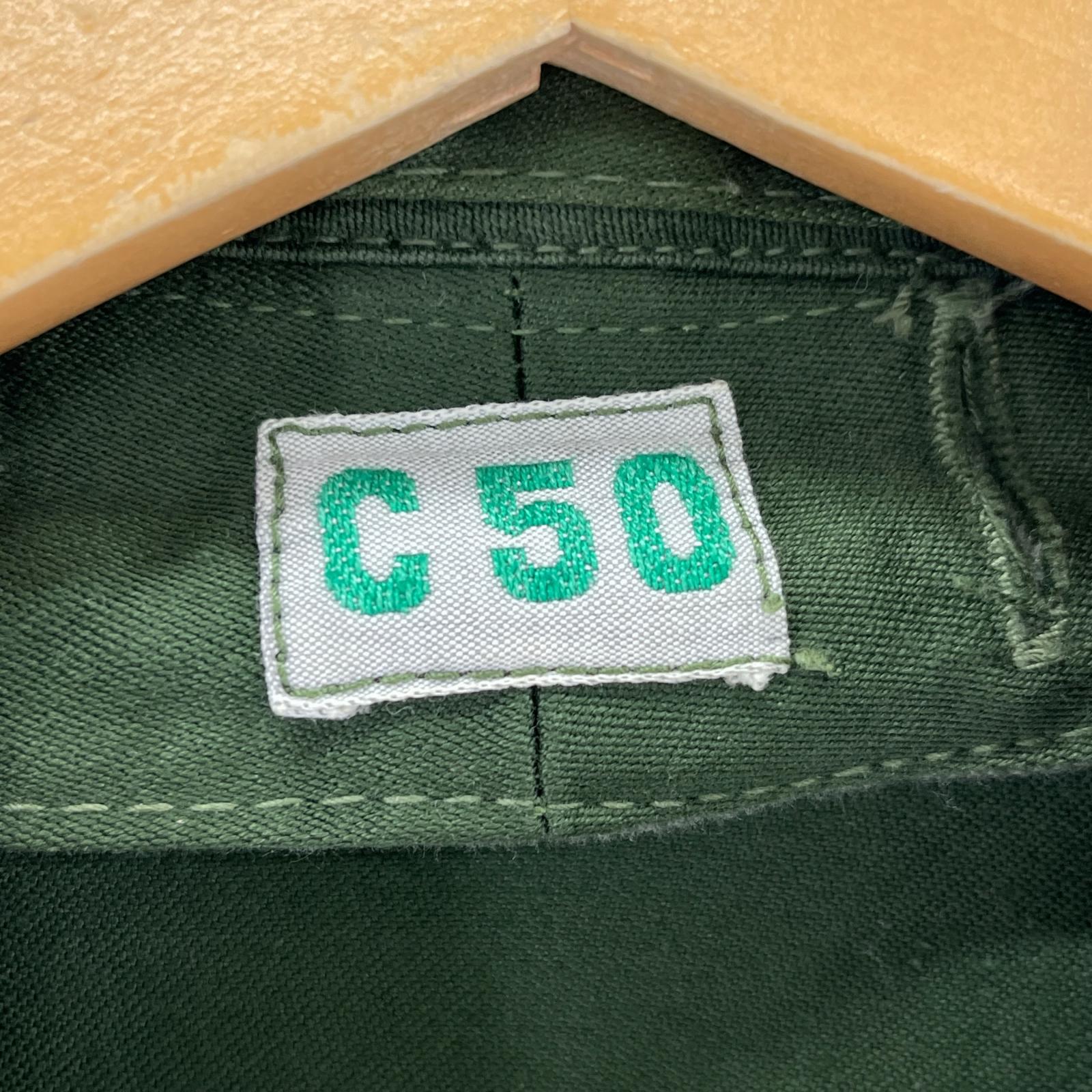ジャケット スウェーデン軍 M-59 フィールドジャケット　C50 50 グリーン