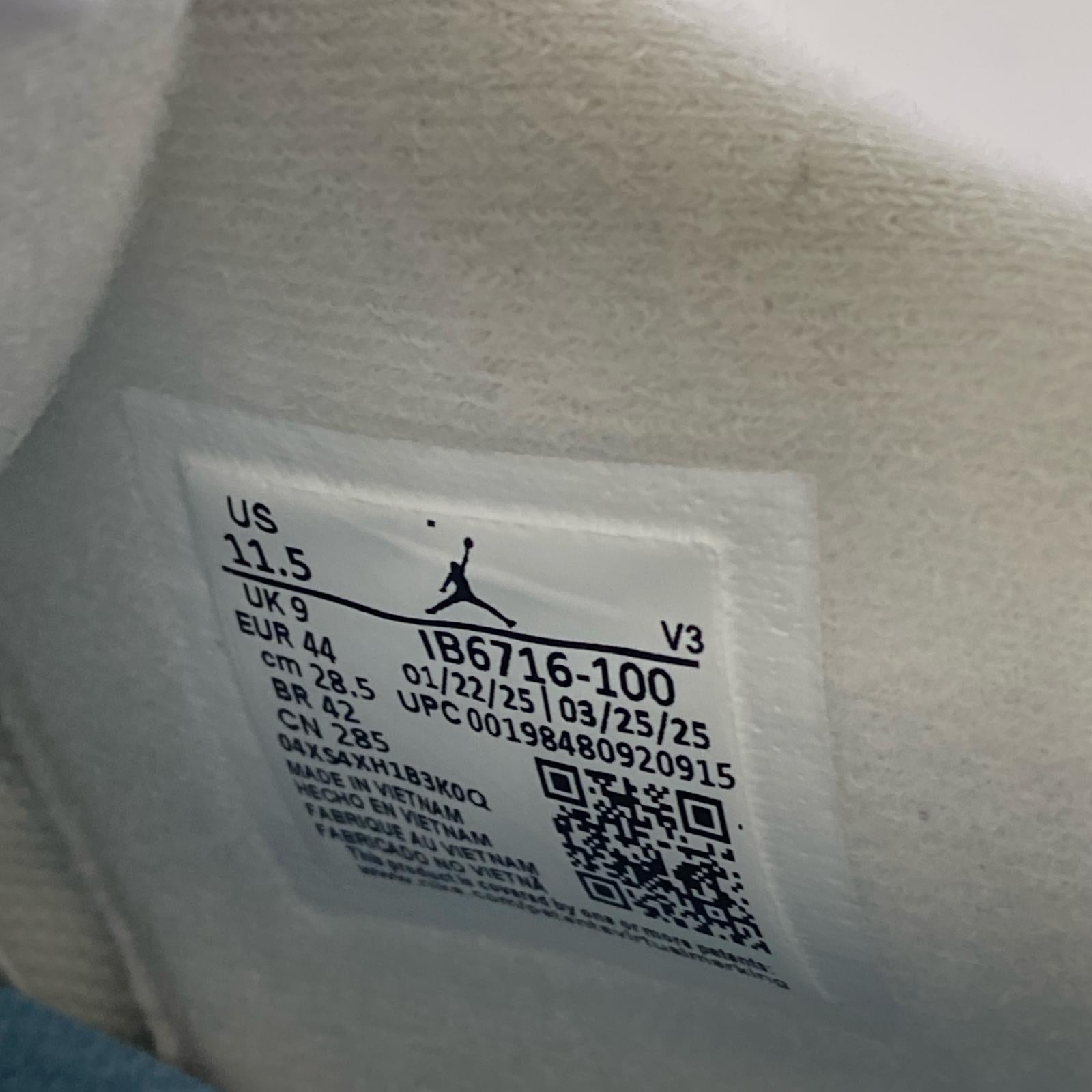 スニーカー WMNS AIR JORDAN 4 RETRO TEX WORN BLUE 28.5cm (US10 1/2 UK10 EU47)