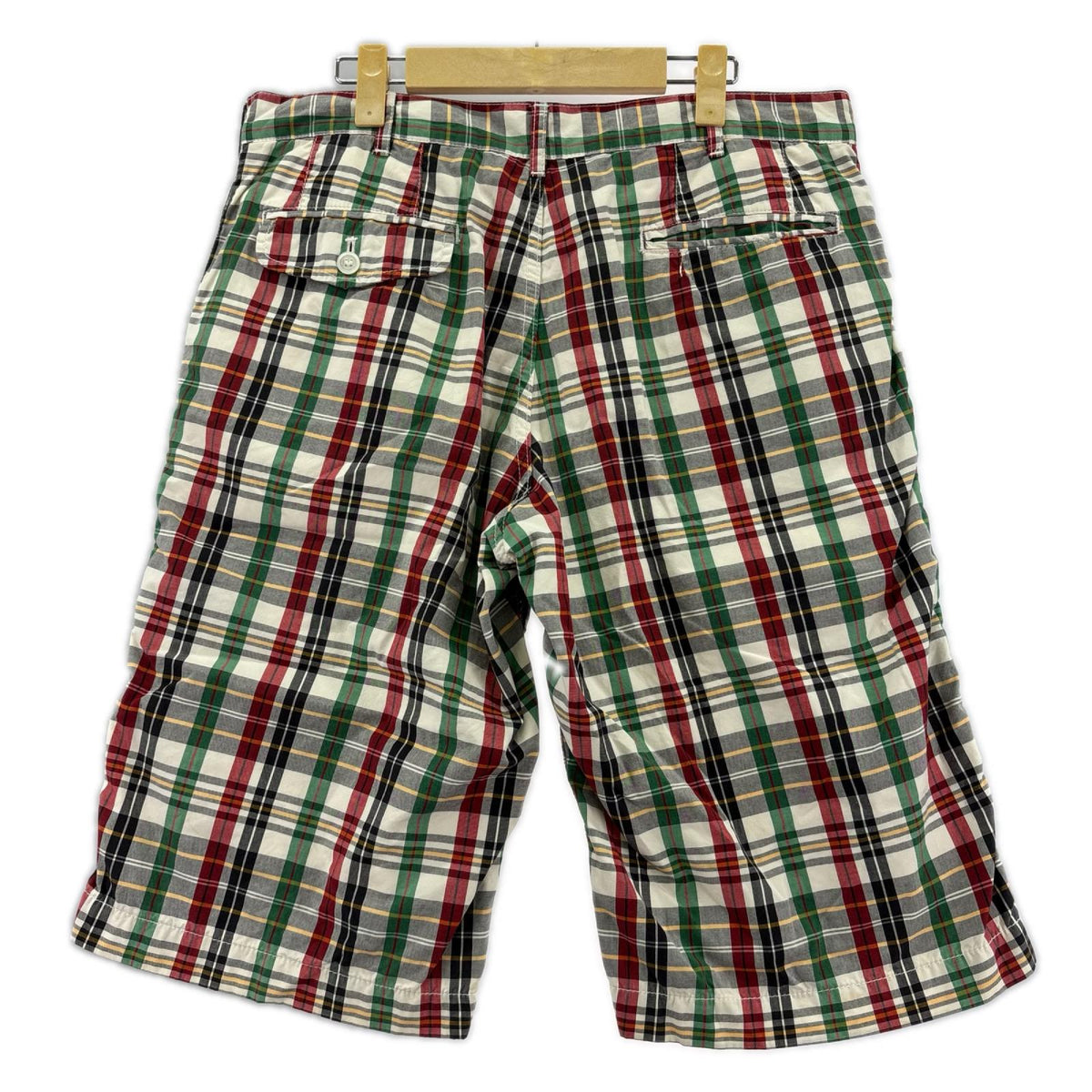 ショートパンツ HOMME 10AW ﾁｪｯｸﾊﾟﾝﾂ (M) ﾏﾙﾁｶﾗｰ M マルチカラー