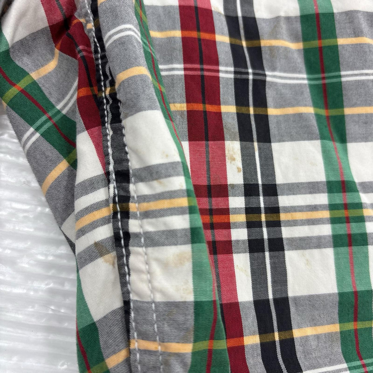 ショートパンツ HOMME 10AW ﾁｪｯｸﾊﾟﾝﾂ (M) ﾏﾙﾁｶﾗｰ M マルチカラー
