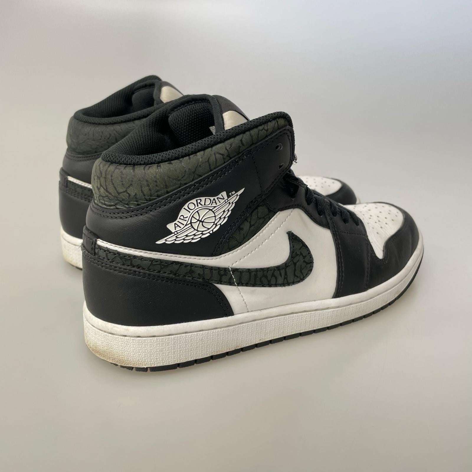 スニーカー Air Jordan 1 Mid "Panda Elephant/Safari" 27.5cm (US9 1/2 UK9 EU45)