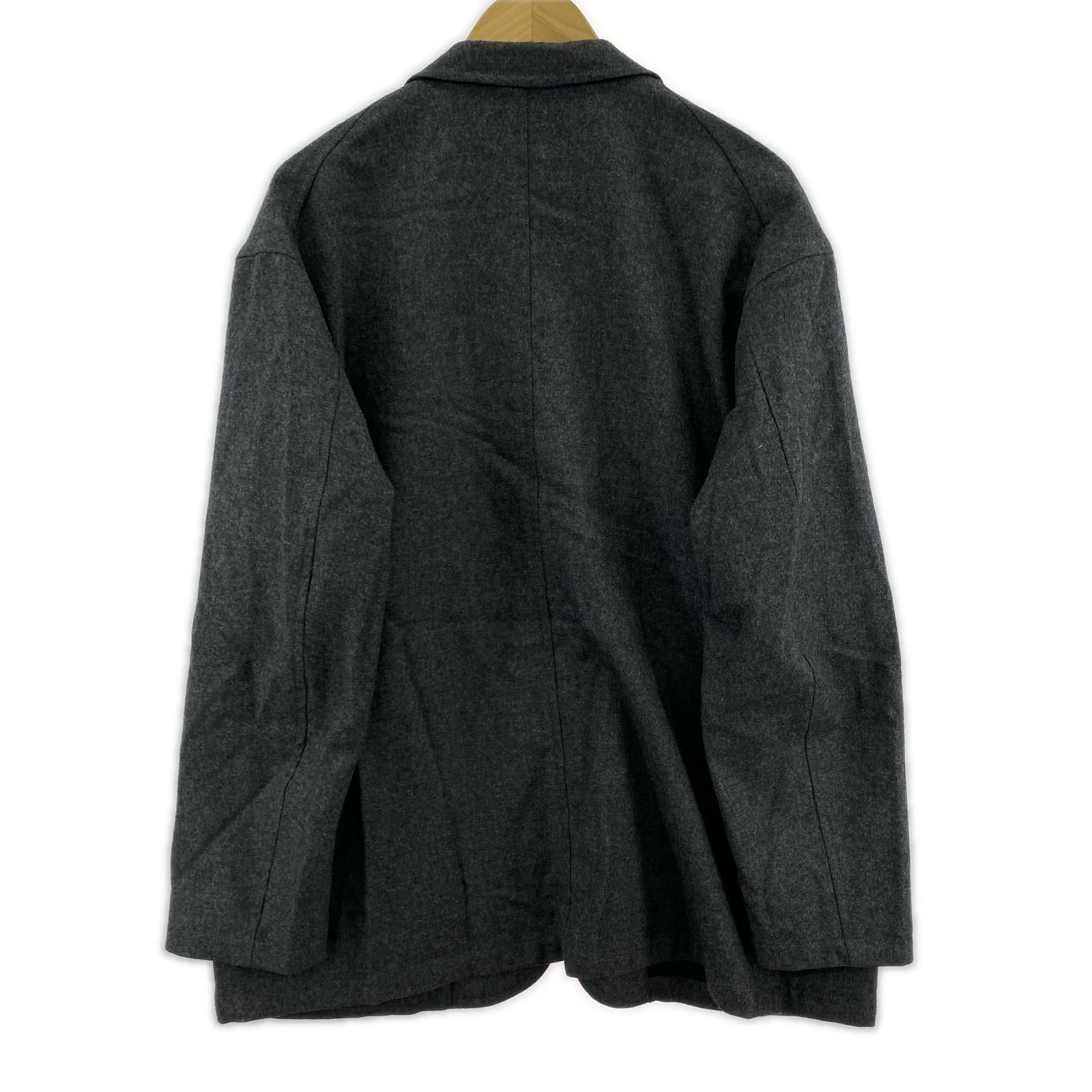 テーラードジャケット ×Beams ウール グレー (M) M ブラック