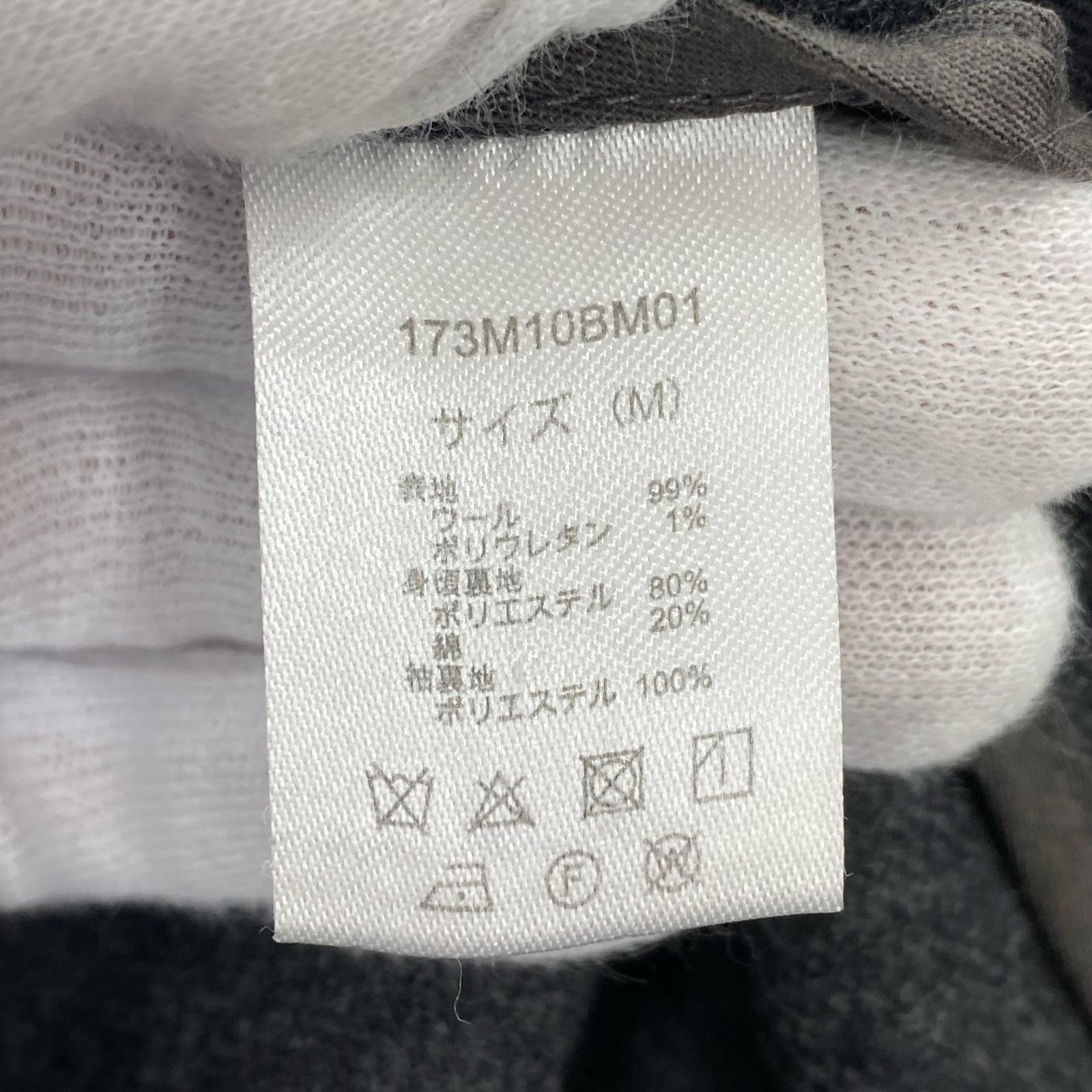 テーラードジャケット ×Beams ウール グレー (M) M ブラック