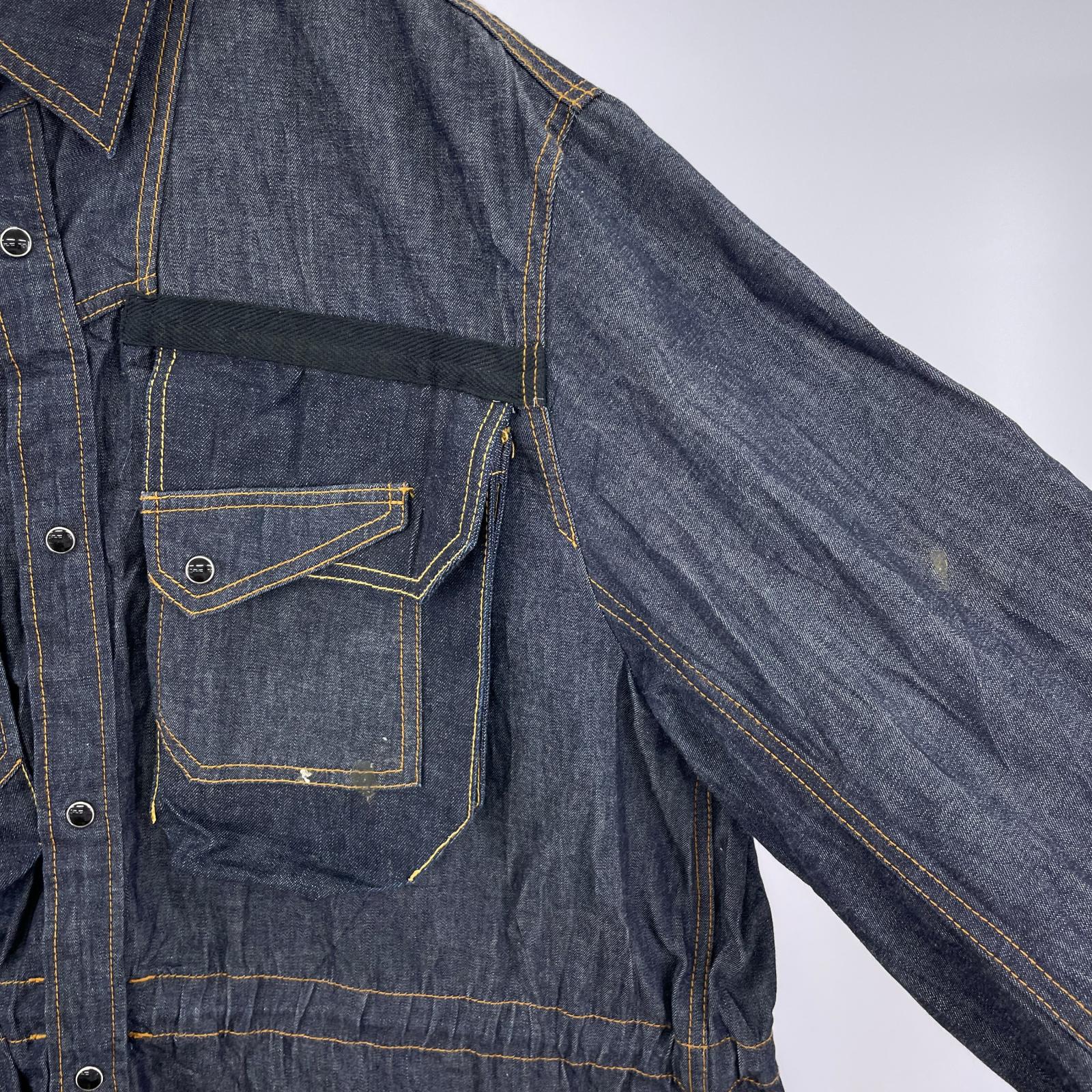 デニムジャケット 22SS Cotton Denim Blouson (2) 22-02718M 2 ネイビー