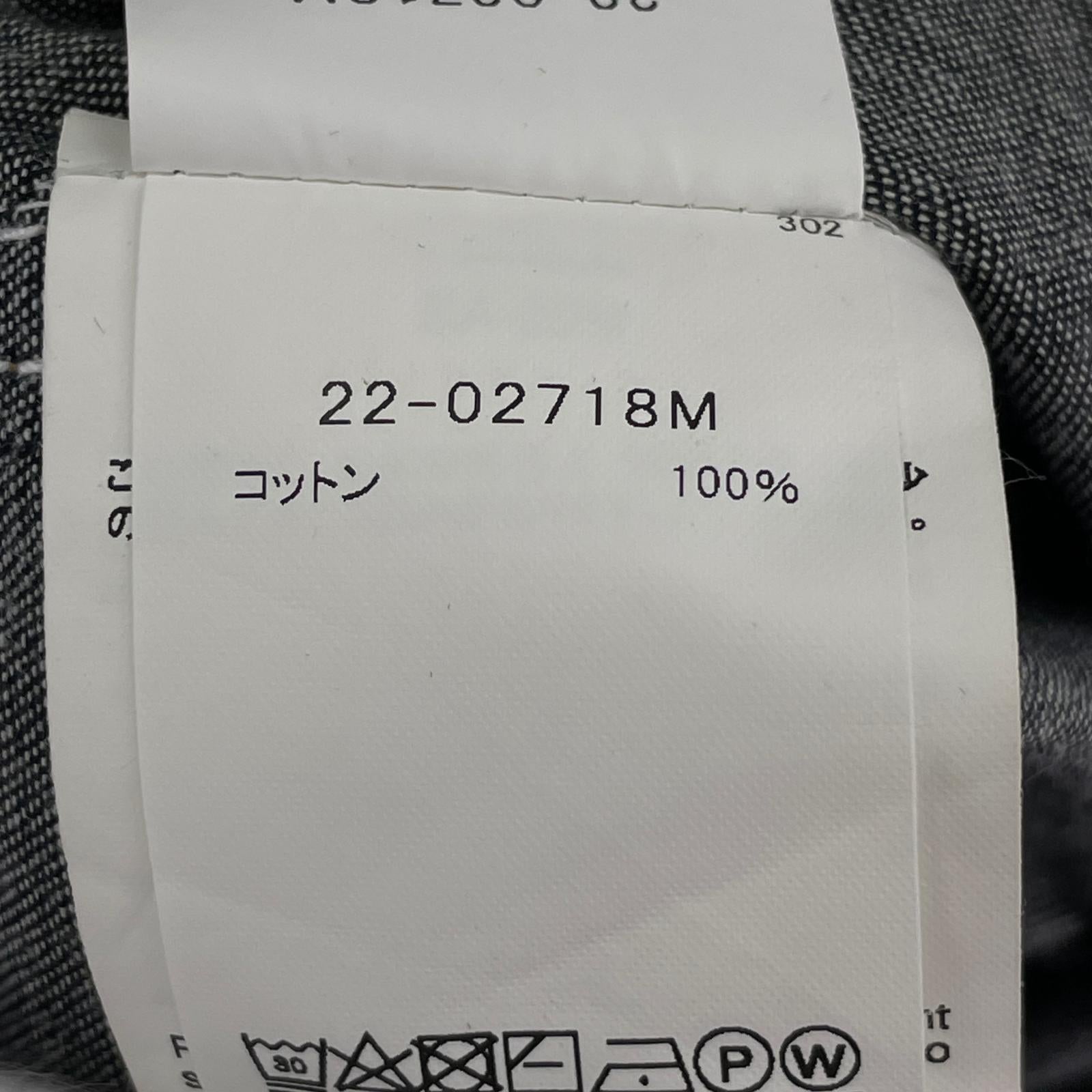 デニムジャケット 22SS Cotton Denim Blouson (2) 22-02718M 2 ネイビー