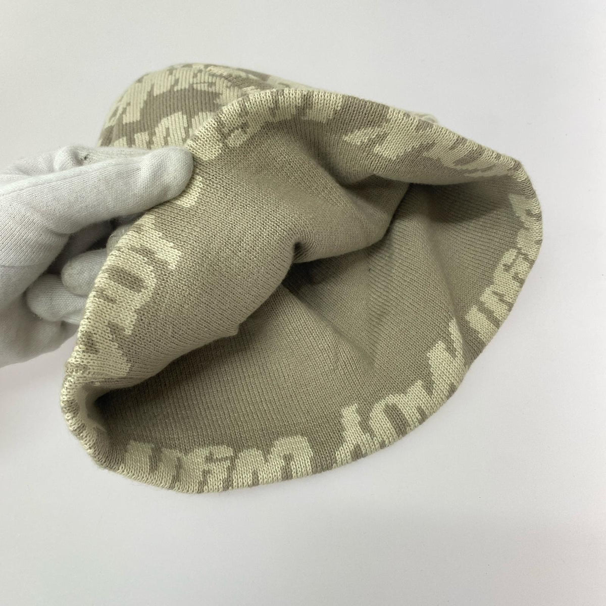 ニットキャップ 22SS Fat Tip Beanie Tan