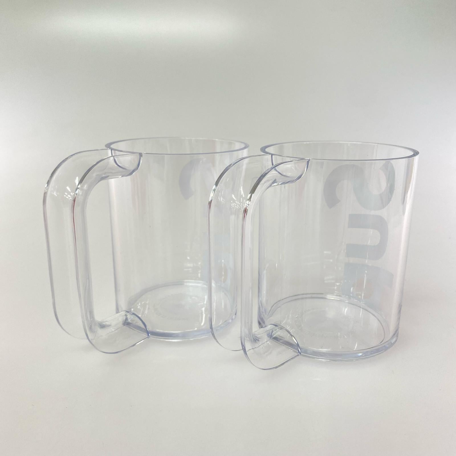 その他アクセサリー 20SS Heller Mugs Set of 2 マグカップ 未使用 クリア