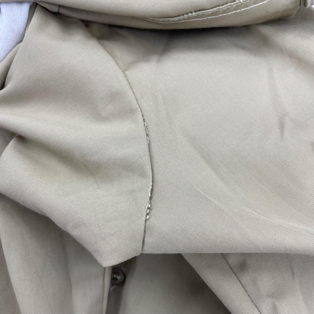 長袖シャツ VINTAGE ﾌﾗｯﾌﾟﾎﾟｹｯﾄ ﾜｰｸｼｬﾂ ベージュ