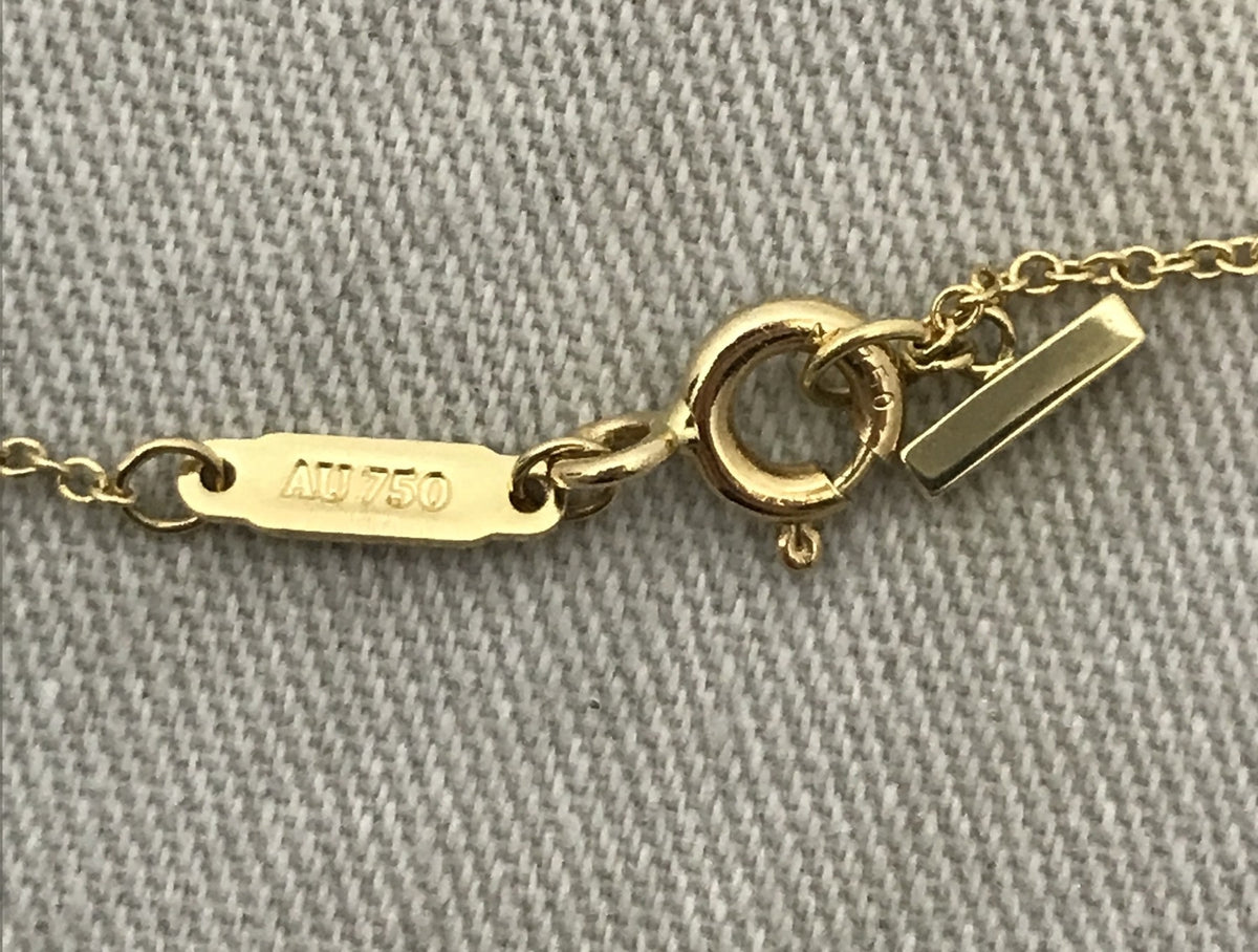 Tiffany＆Co./Tスマイルペンダント ラージ/750YG