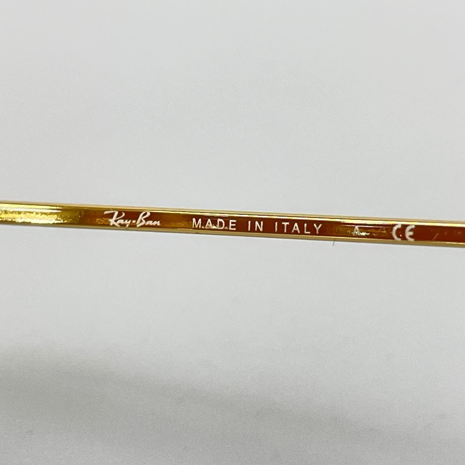 その他アクセサリー rb3447 round metal ケース付 ゴールド