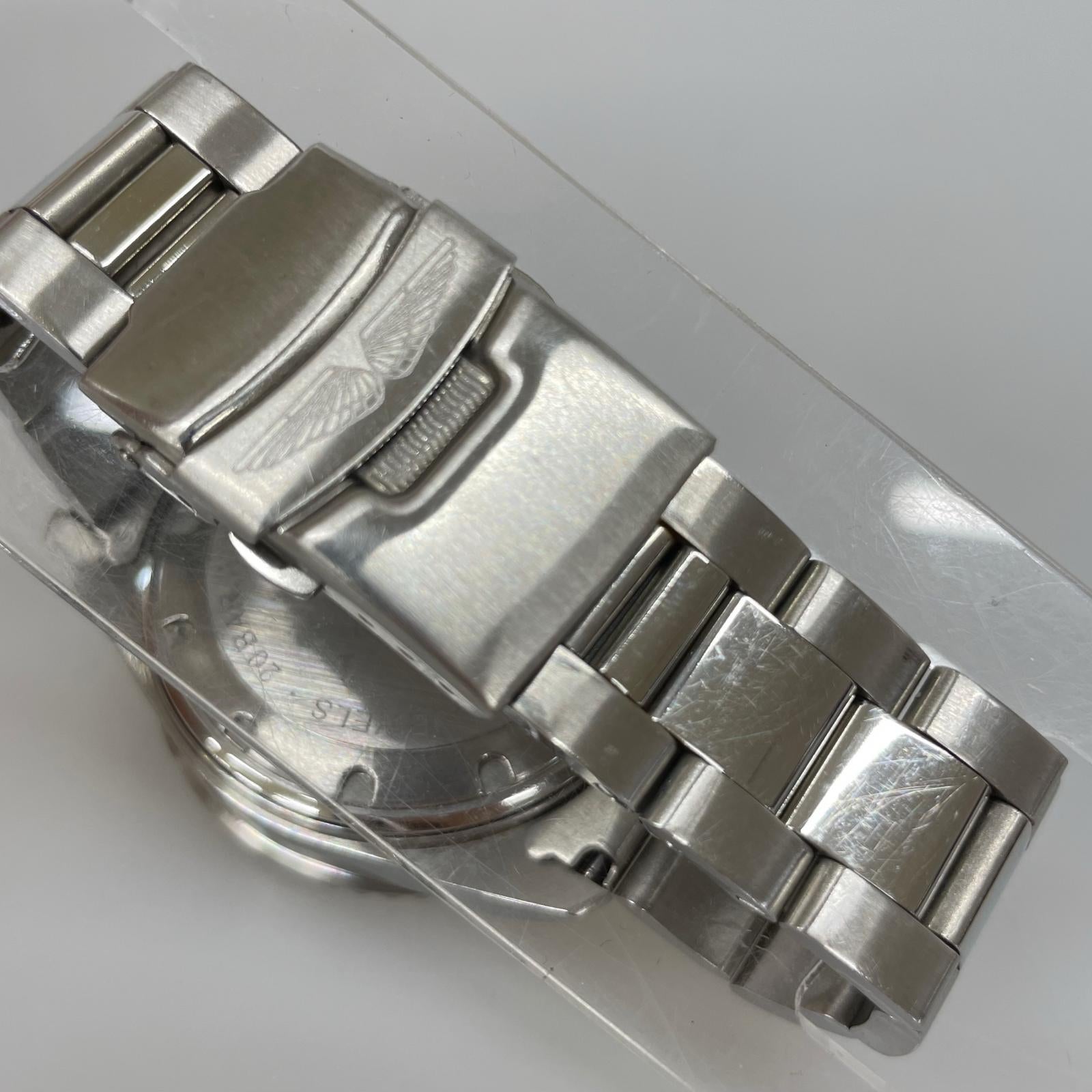腕時計 invicta 自動巻き シルバー