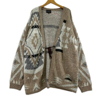 カーディガン ﾈｲﾃｨﾌﾞ柄 (L) L