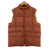 ダウンベスト BEAMS＋ DOWN VEST ORANGE (S) S オレンジ