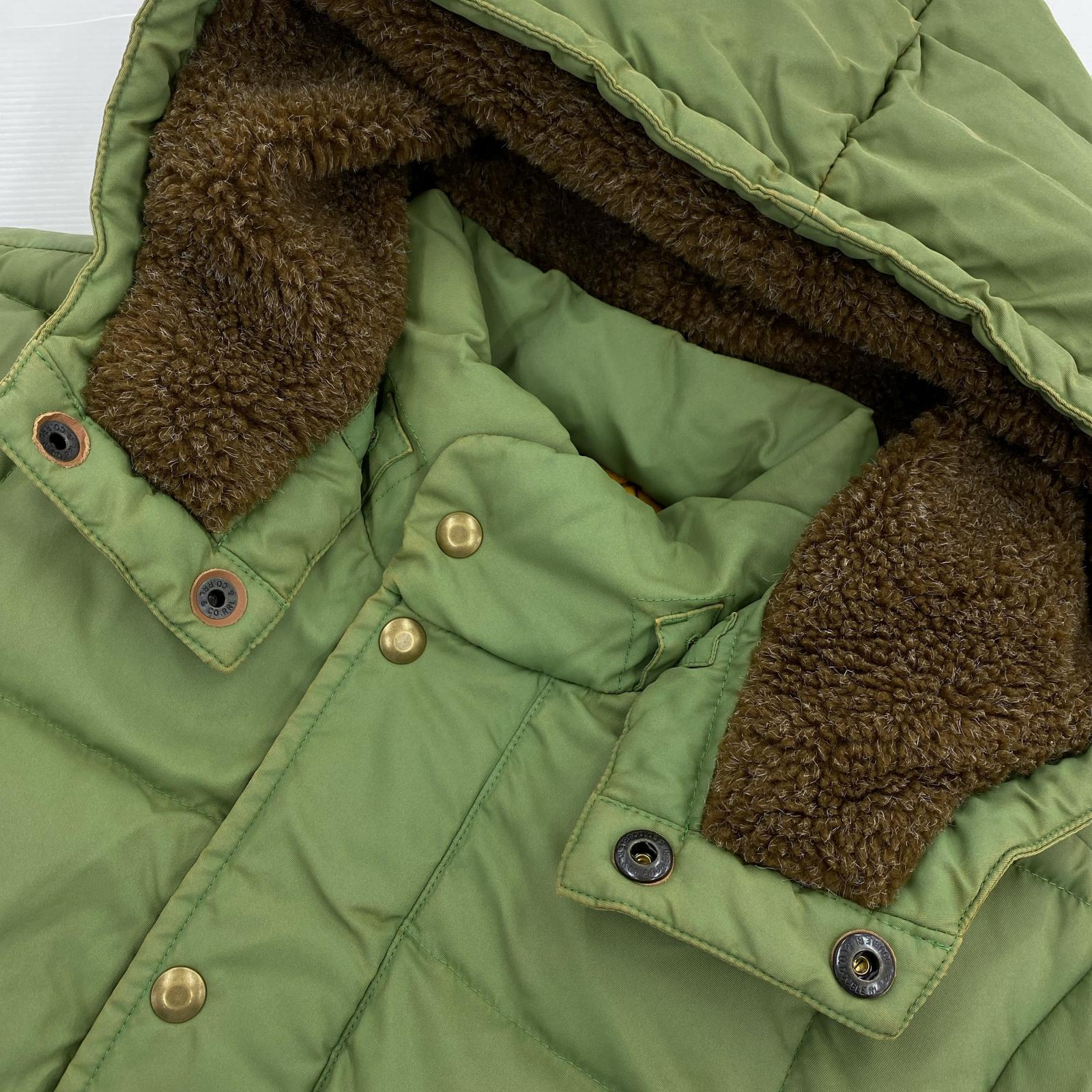 ジャケット Quilted Hooded Puffer Jacket (S) S グリーン