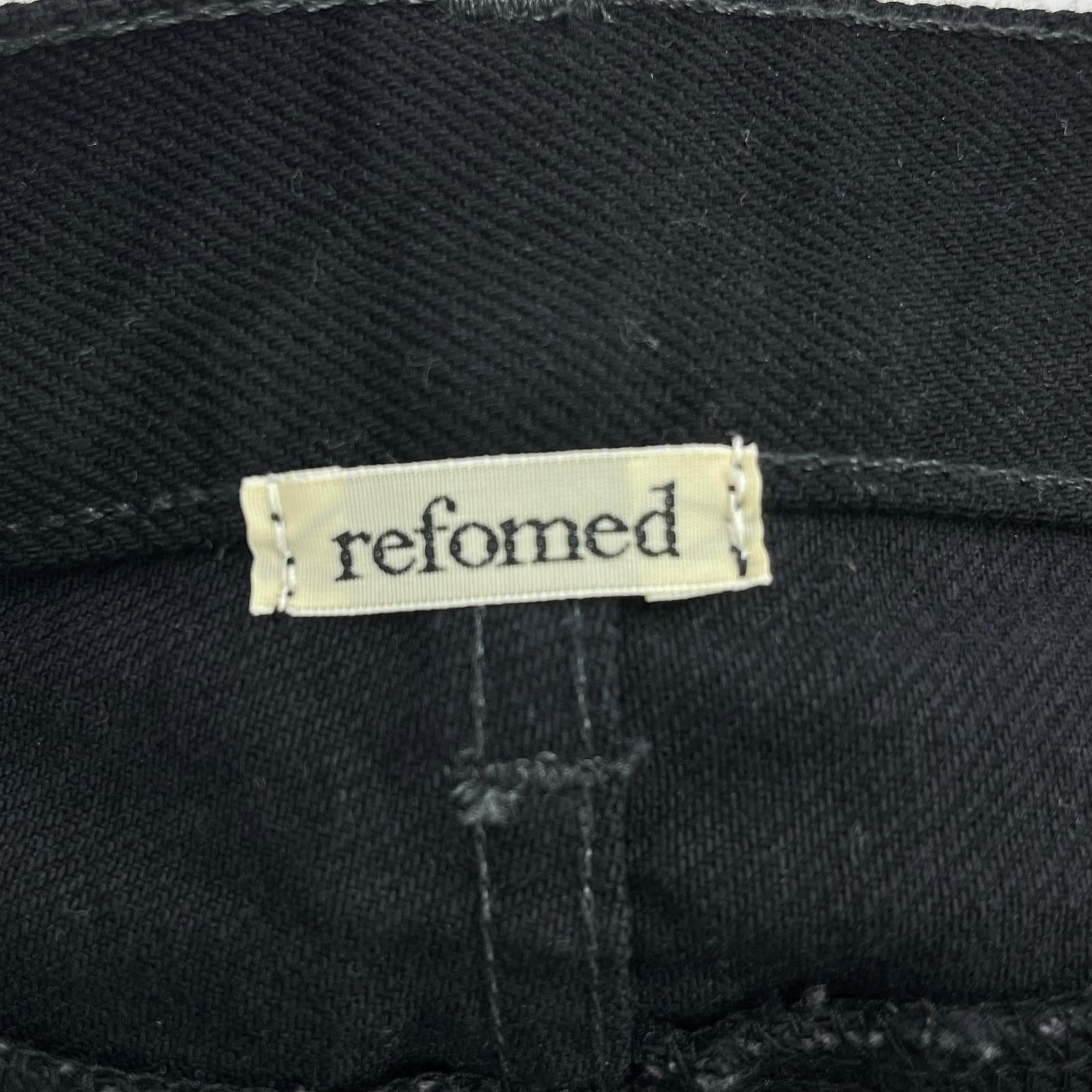 デニムパンツ refomed FRESH MAN PADDED DENIM 3 ブラック 3 ブラック