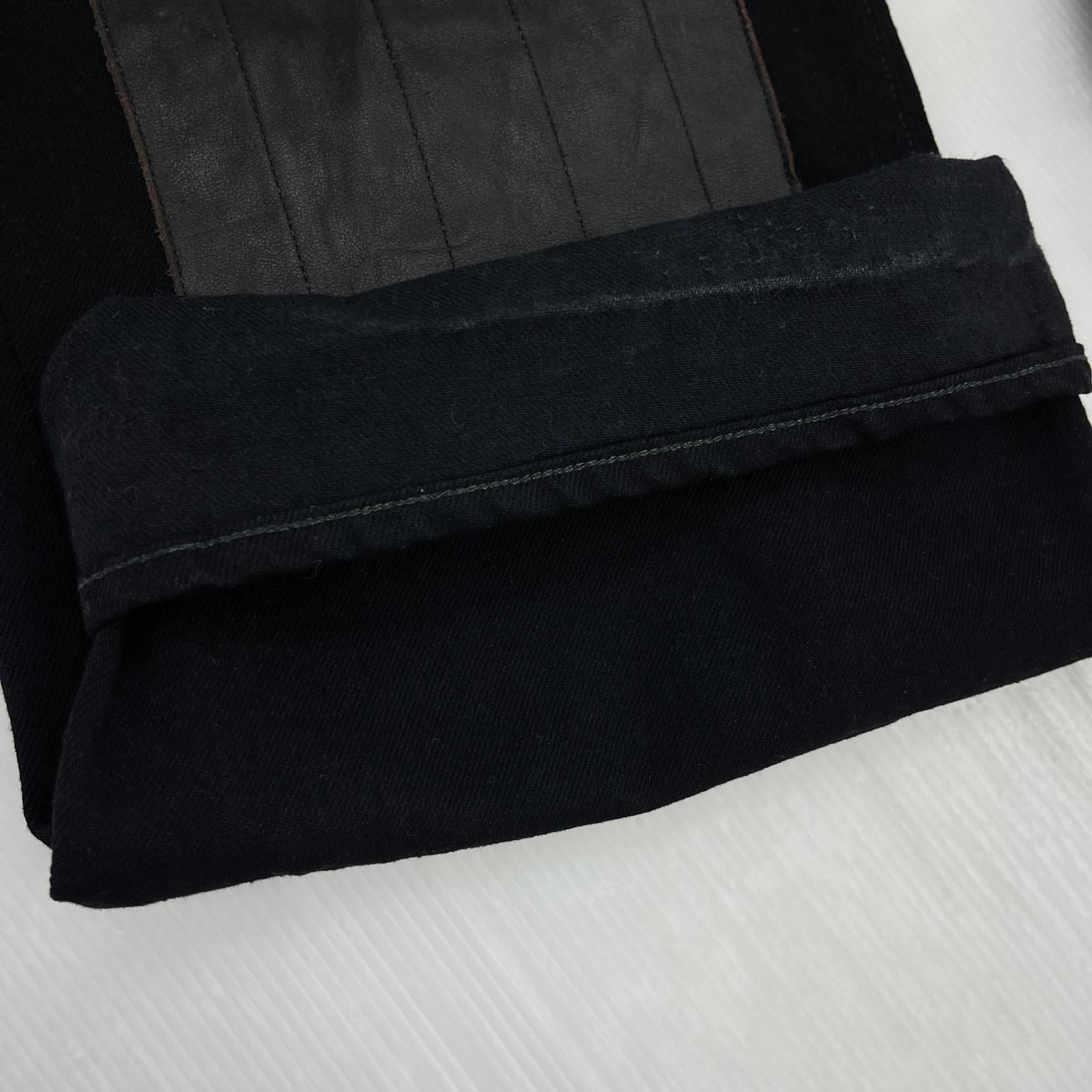 デニムパンツ refomed FRESH MAN PADDED DENIM 3 ブラック 3 ブラック