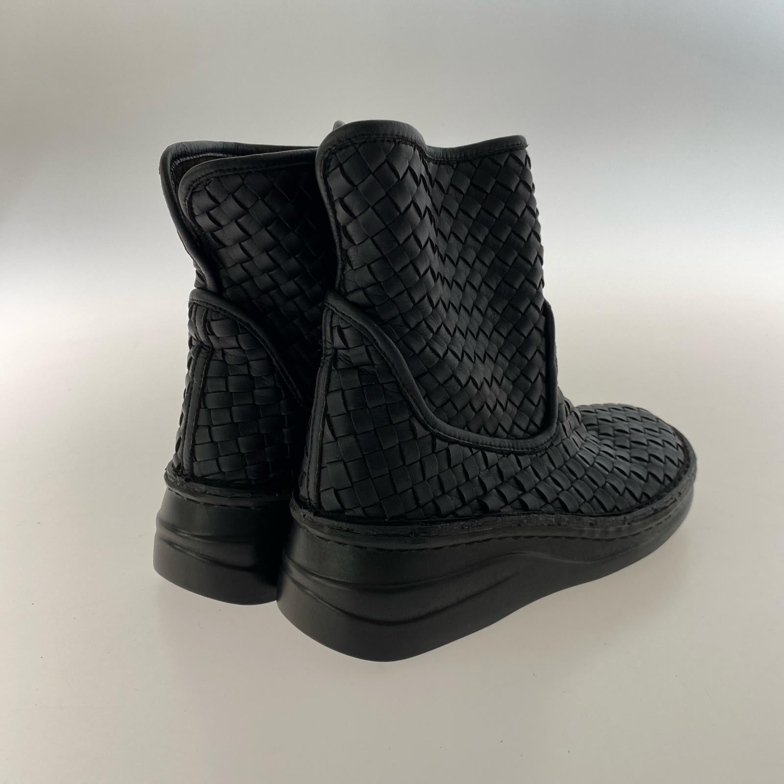 ブーツ Put’ｓ 編みブーツ メッシュ 黒 23cm (US5 UK4 1/2 EU36) ブラック