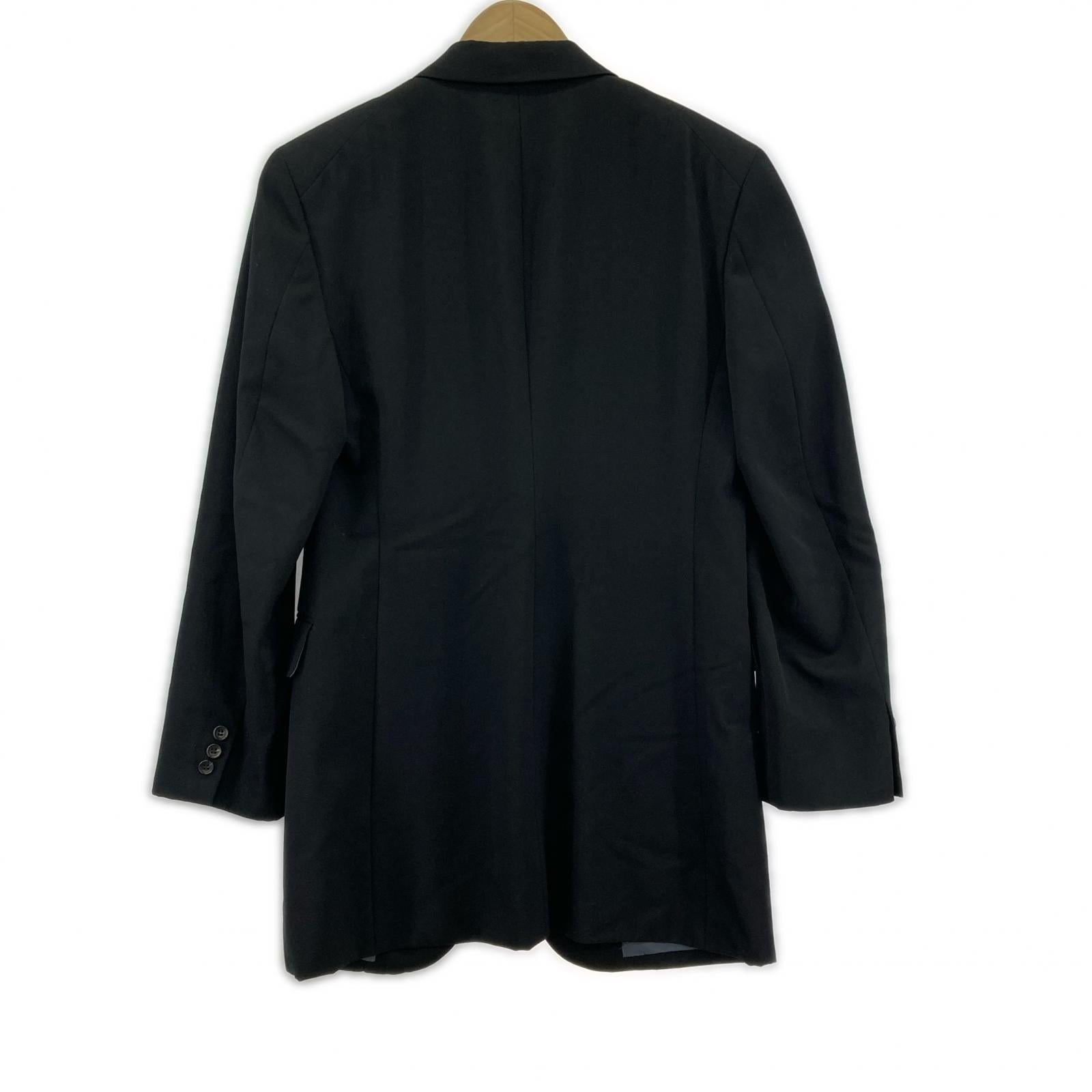 ジャケット COMME des GARCONS HOMME PLUS 90s ピークドラペルテーラードジャケット S ブラック S ブラック