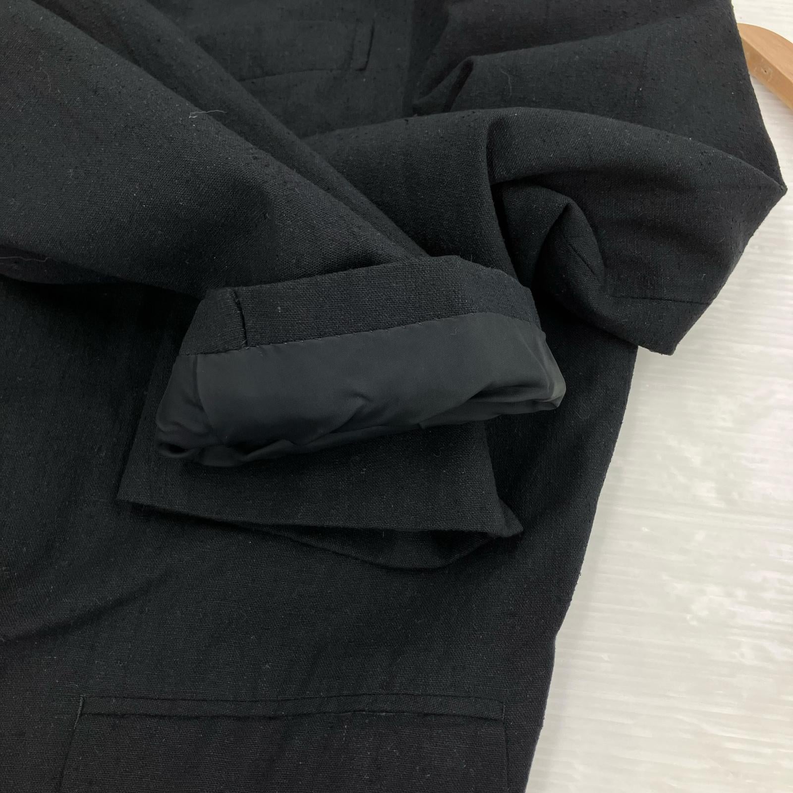ジャケット COMME des GARCONS HOMME PLUS 80s ボウタイ付 デザインジャケット S ブラック S ブラック