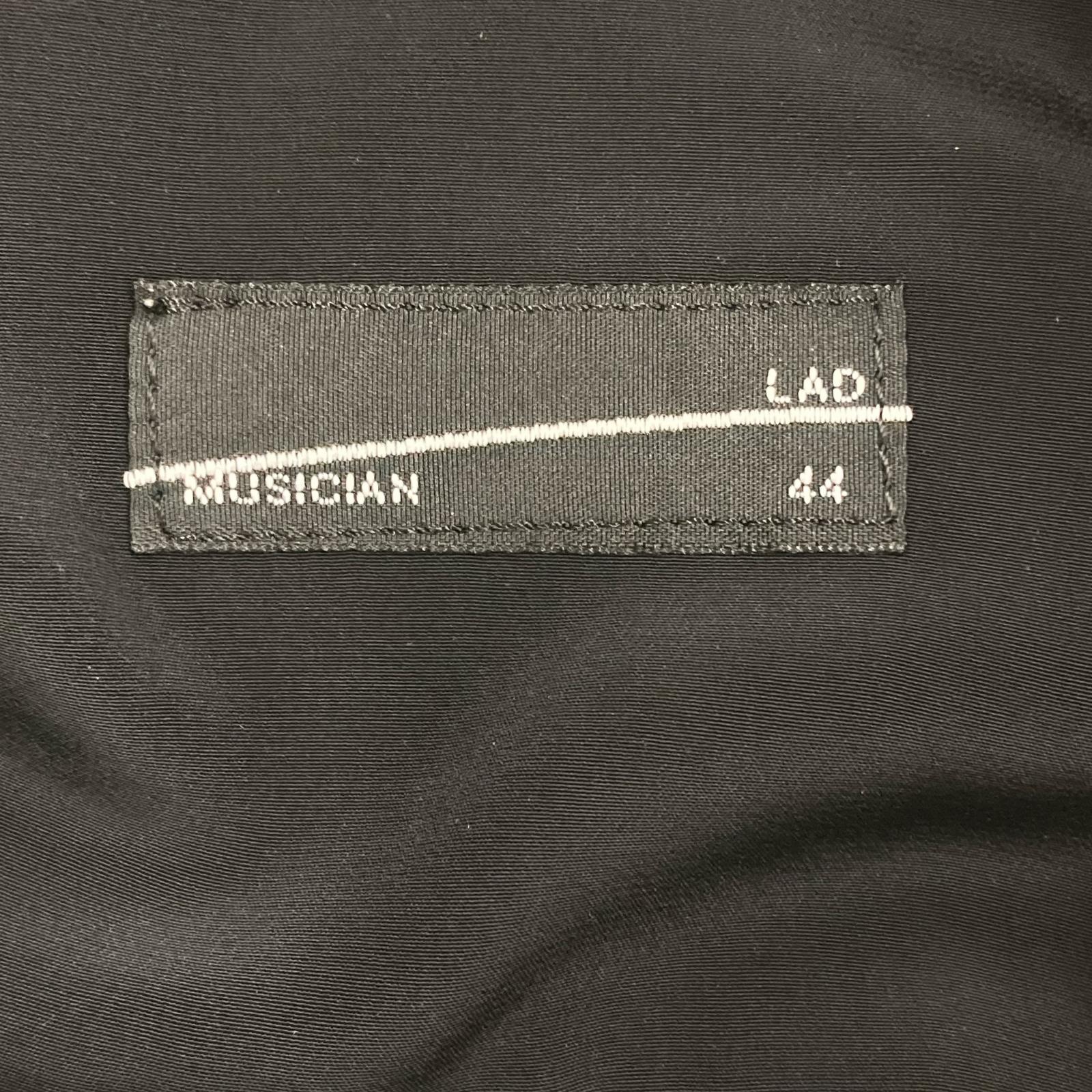 長袖シャツ LAD MUSICIAN 26SS DECHINE FRILL BIG SHIRT 44 ブラック 44 ブラック