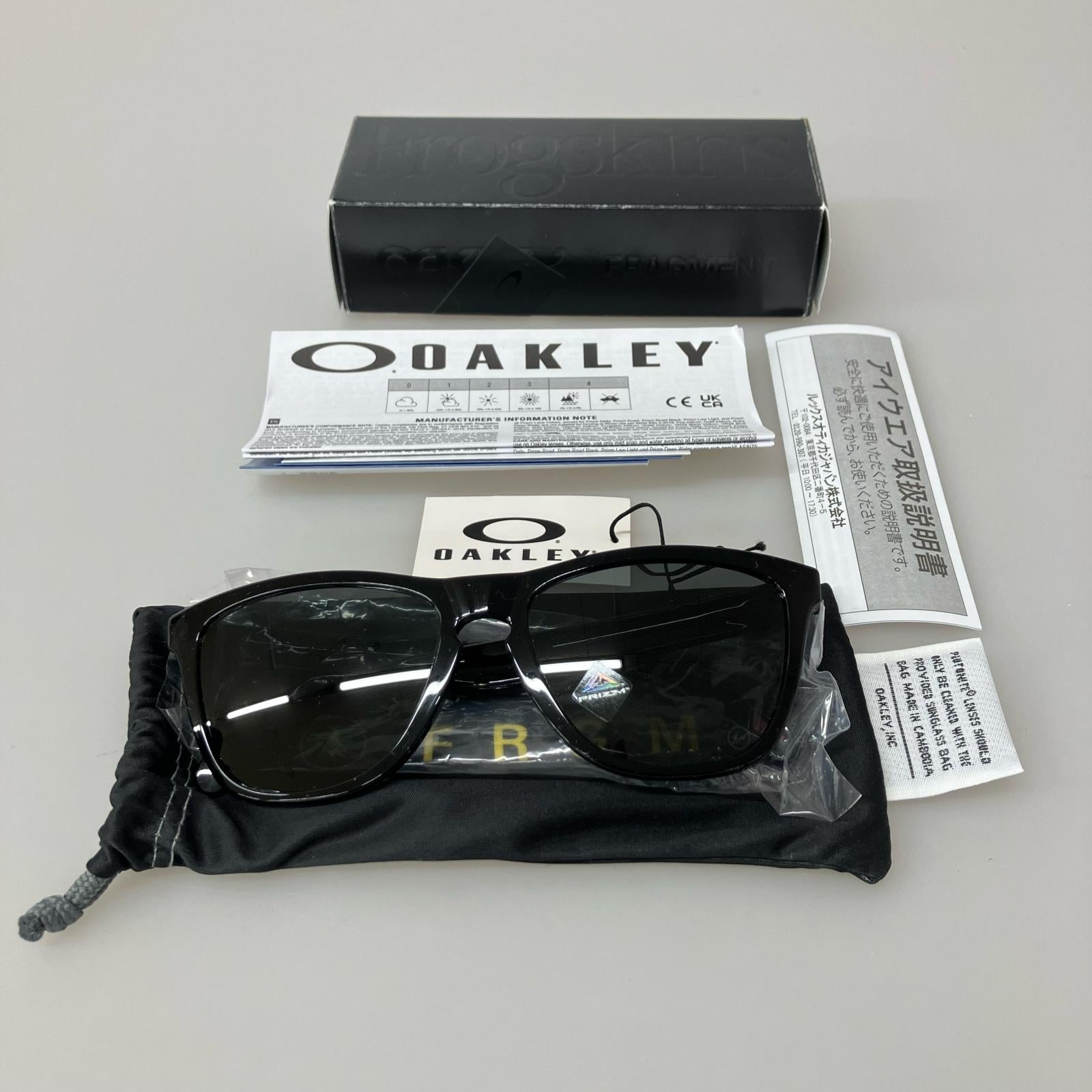 その他アクセサリー OAKLEY 0OO9245 FRGMT fragment サングラス ブラック