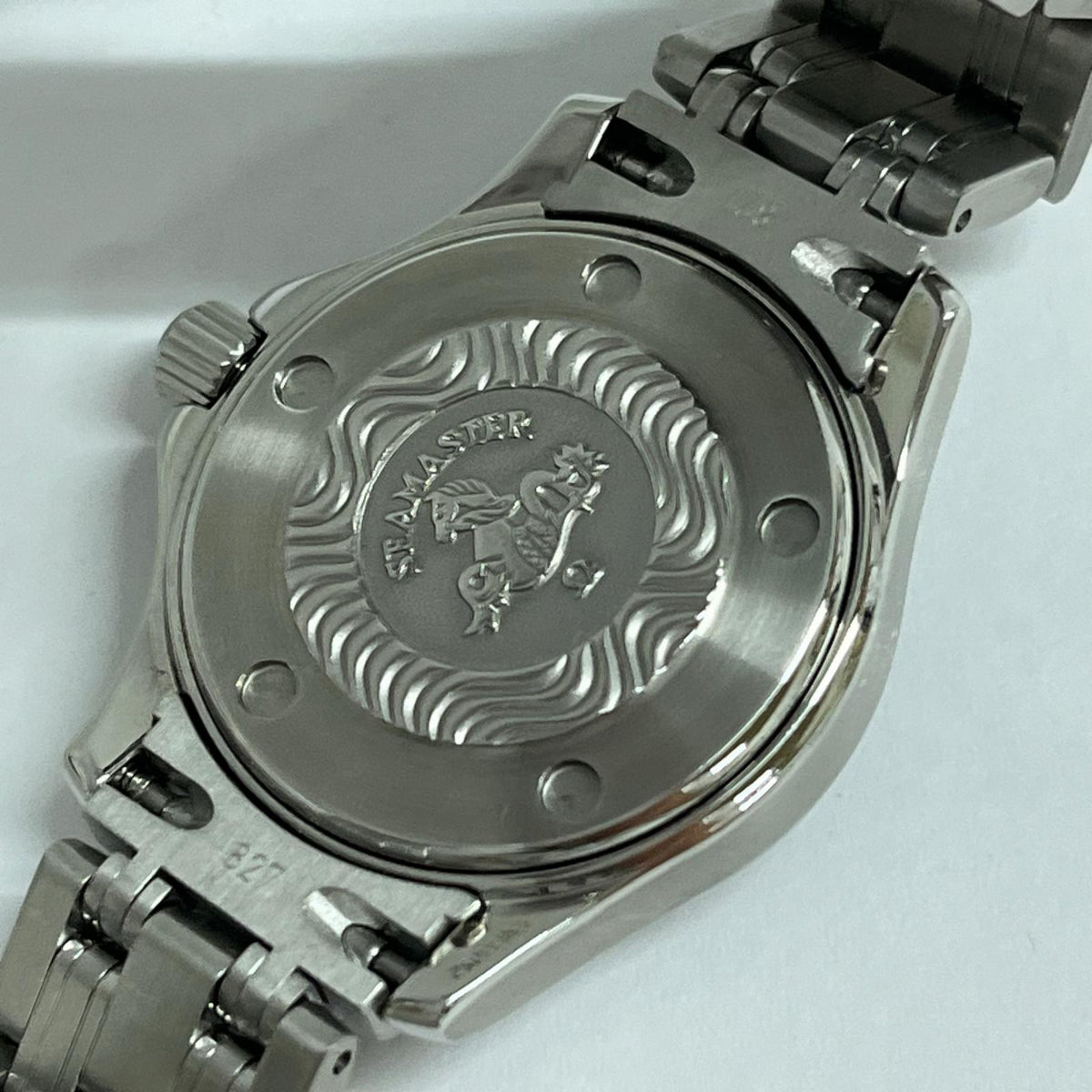 オメガ/シーマスター/2581.81/電池交換・仕上げ済み レディースQZ 2581.81 omega 腕時計