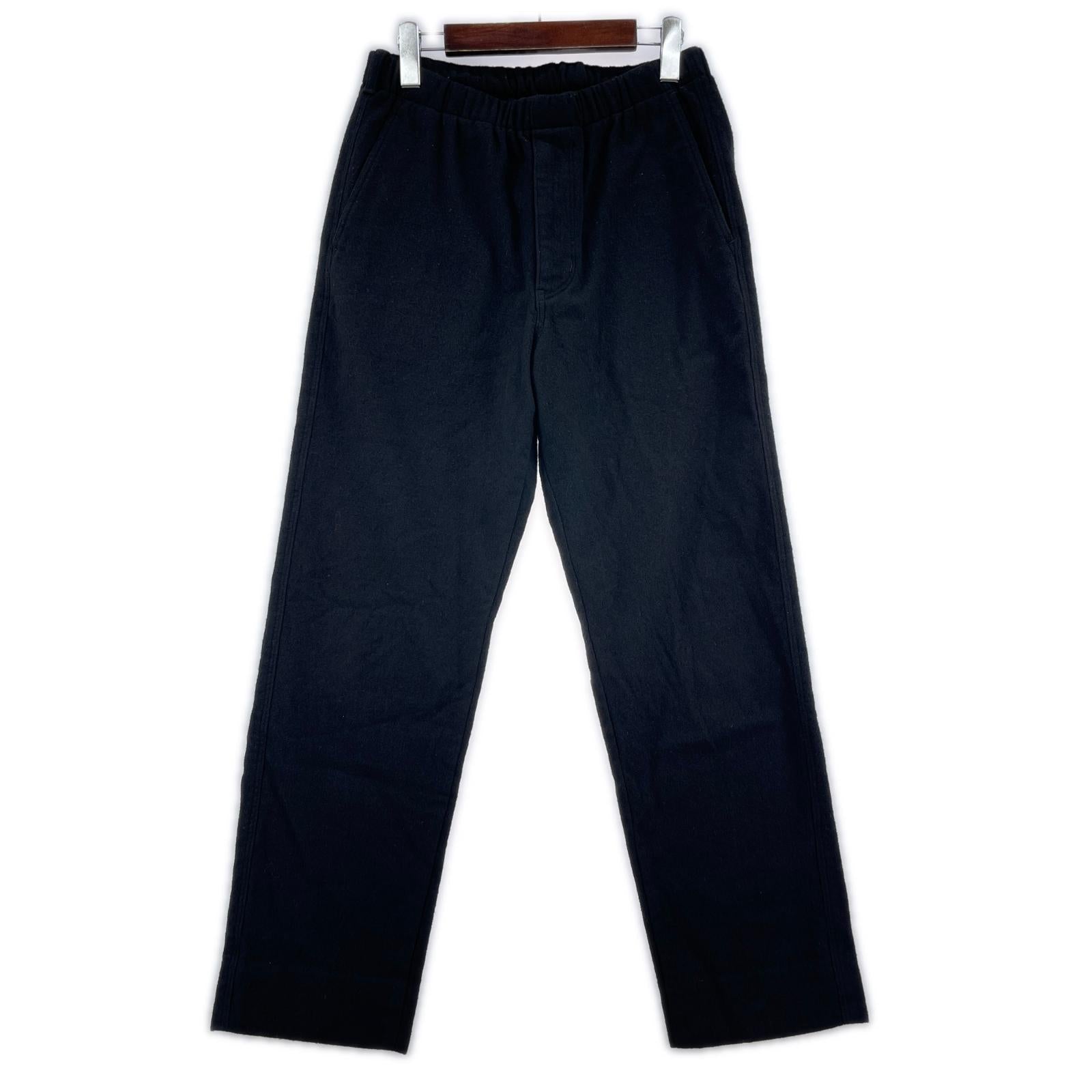 パンツ 23AW WOOL EASY PANTS 黒 (M) M ブラック
