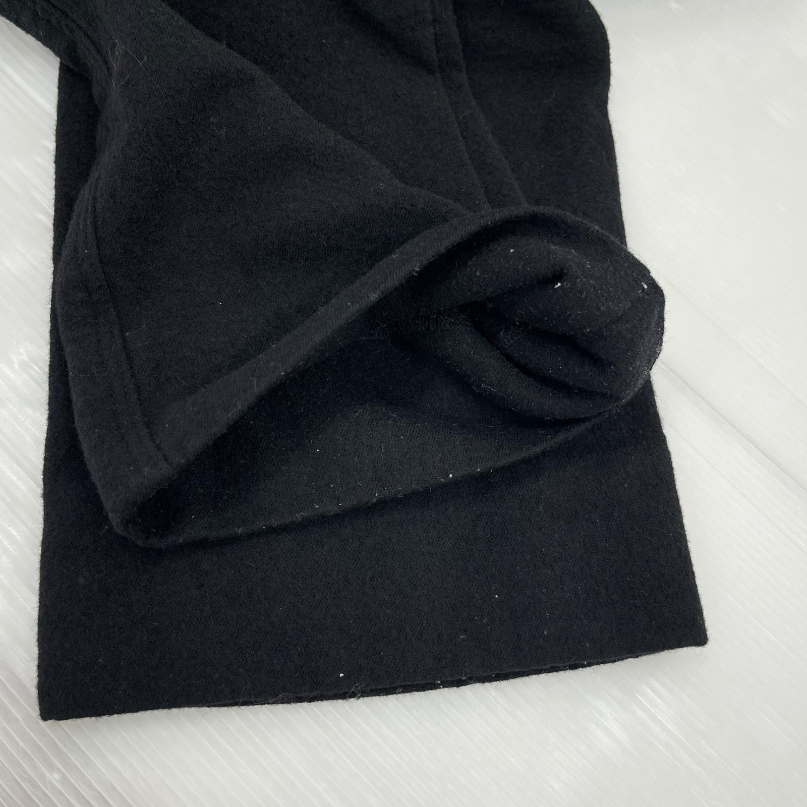 パンツ 23AW WOOL EASY PANTS 黒 (M) M ブラック