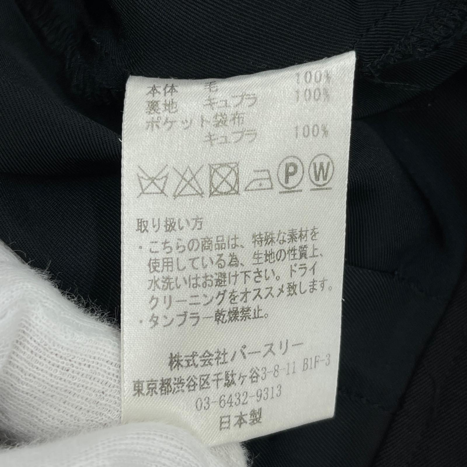 パンツ 18AW スラックス 黒 (0) 0 ブラック