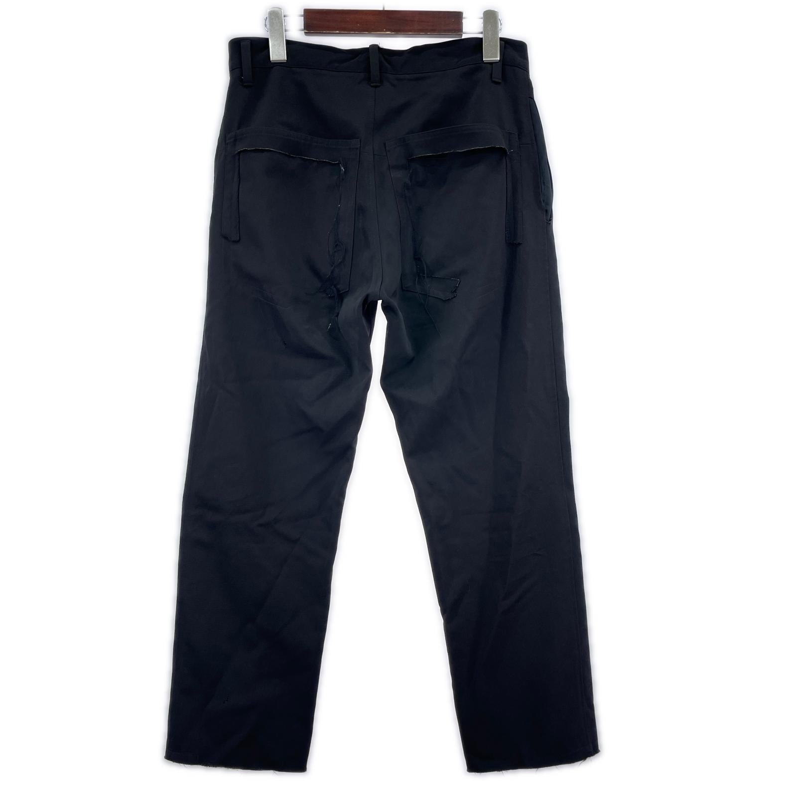 パンツ 18AW スラックス 黒 (0) 0 ブラック