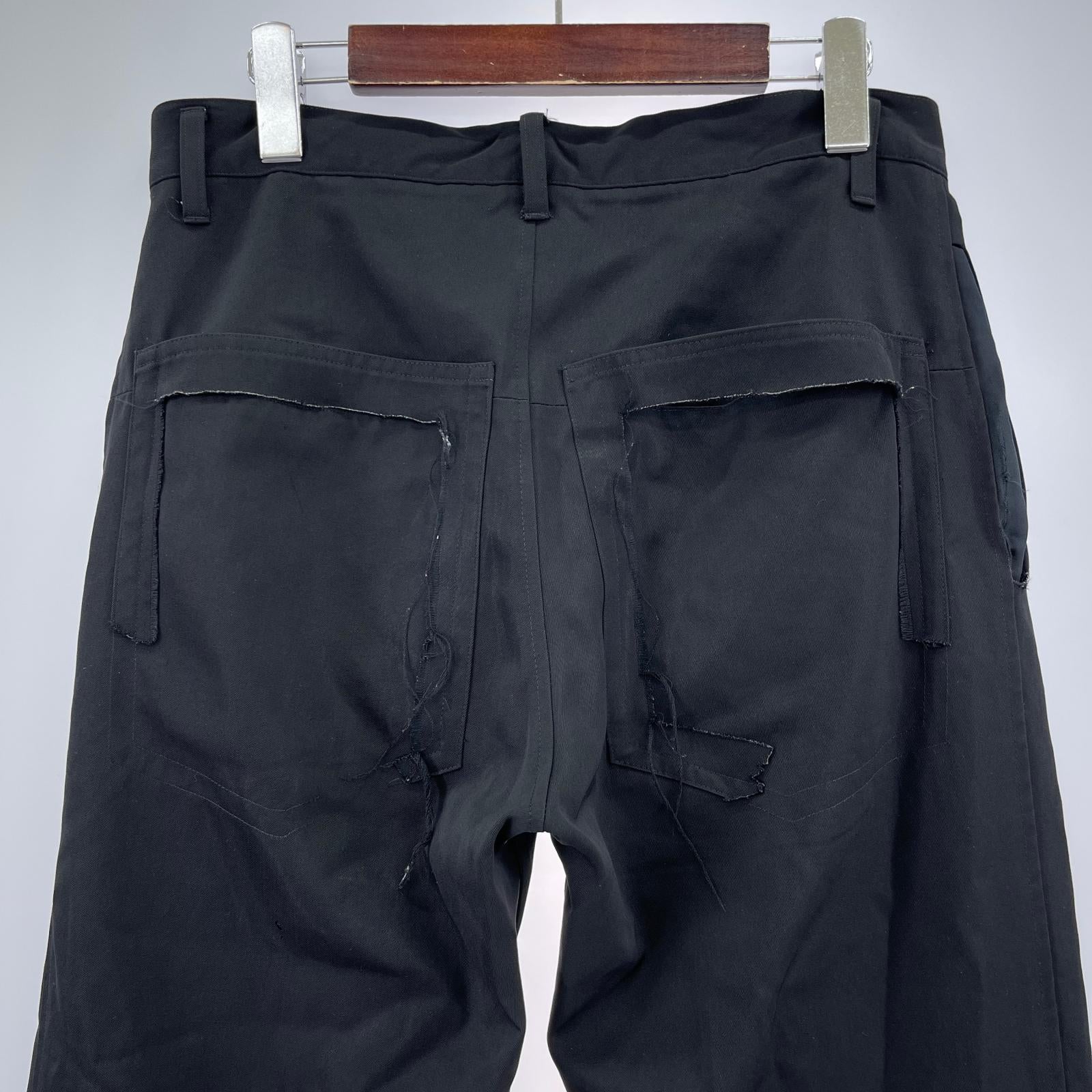 パンツ 18AW スラックス 黒 (0) 0 ブラック