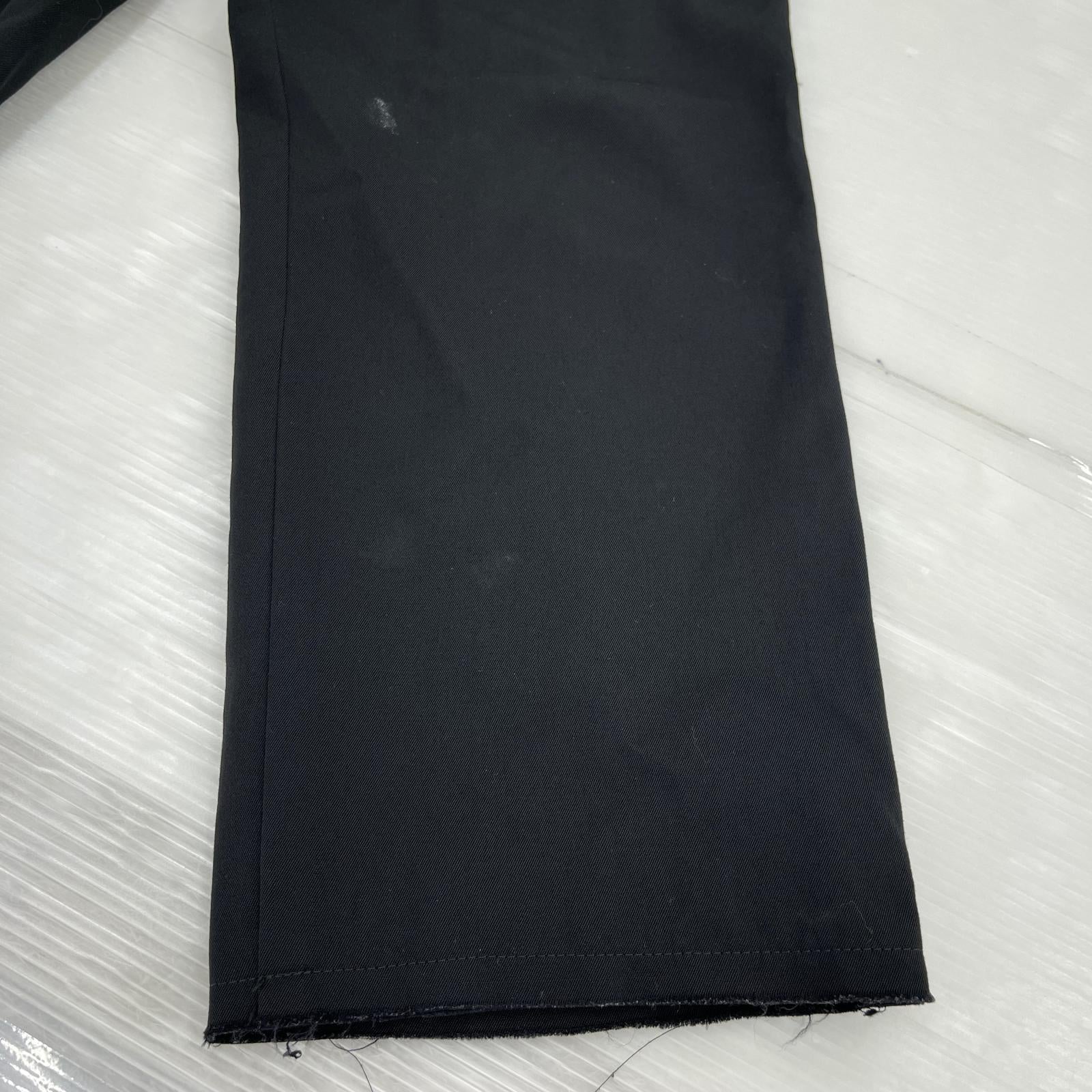 パンツ 18AW スラックス 黒 (0) 0 ブラック
