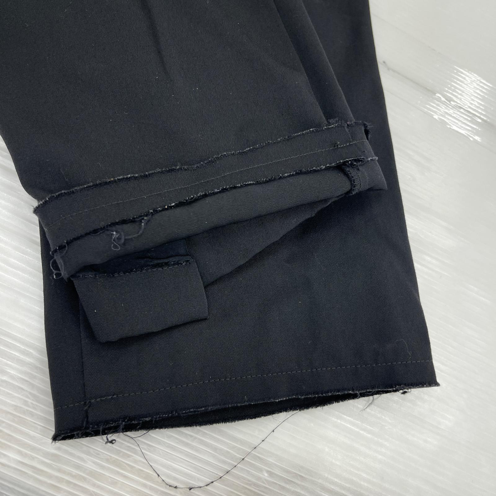 パンツ 18AW スラックス 黒 (0) 0 ブラック