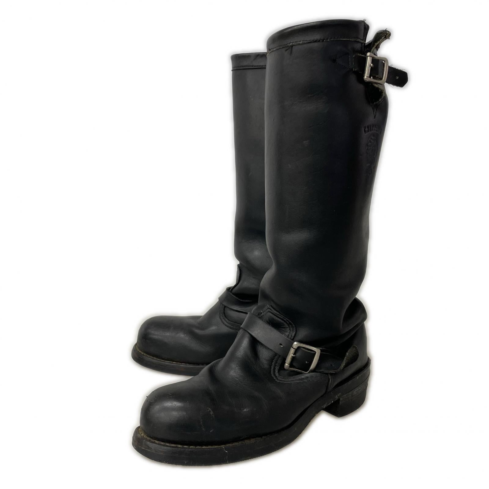 ブーツ Chippewa 27909 ロングエンジニアブーツ ブラック