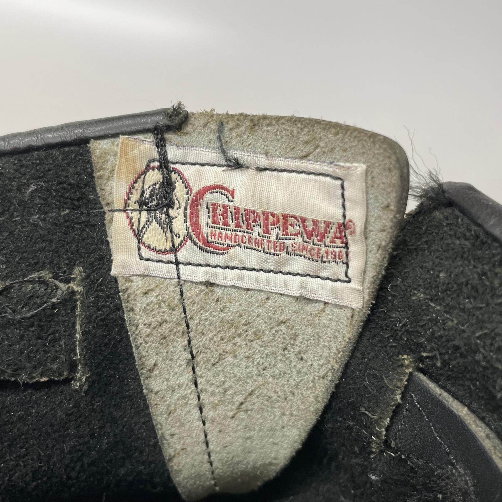 ブーツ Chippewa 27909 ロングエンジニアブーツ ブラック