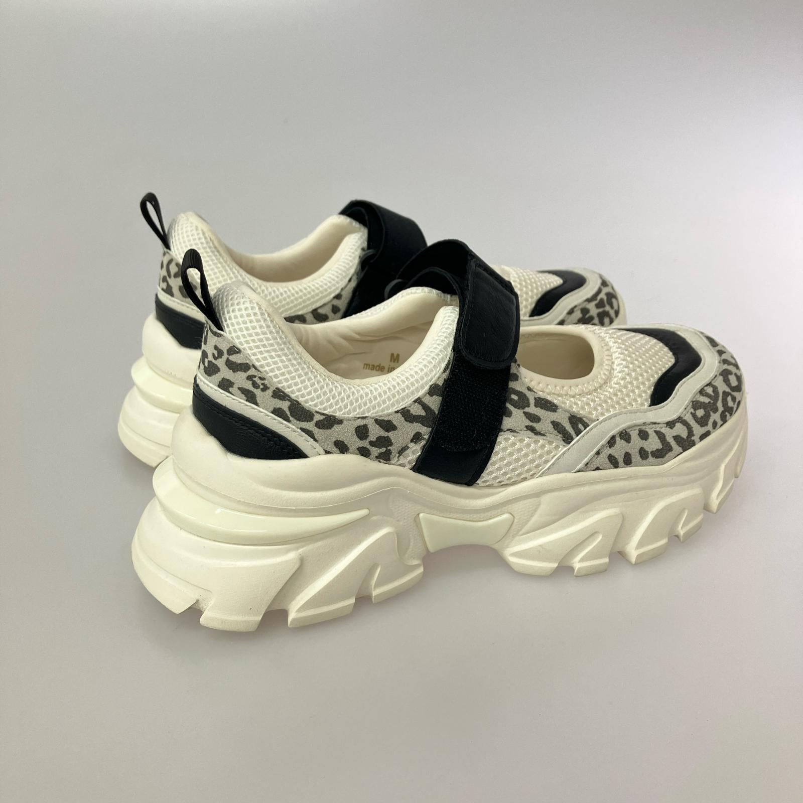 スニーカー メッシュベルトスニーカー M